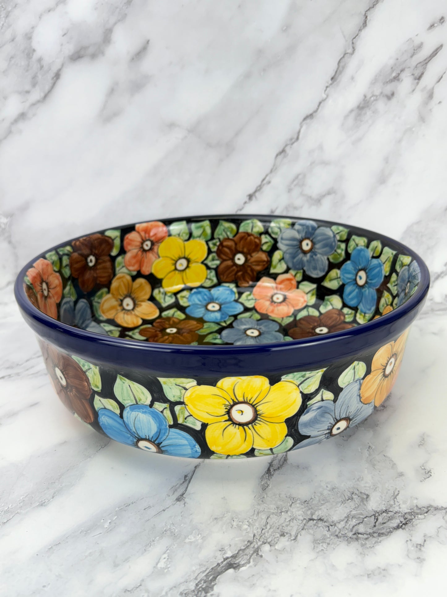 Large Unikat Serving Bowl - Shape 116 - Pattern U415