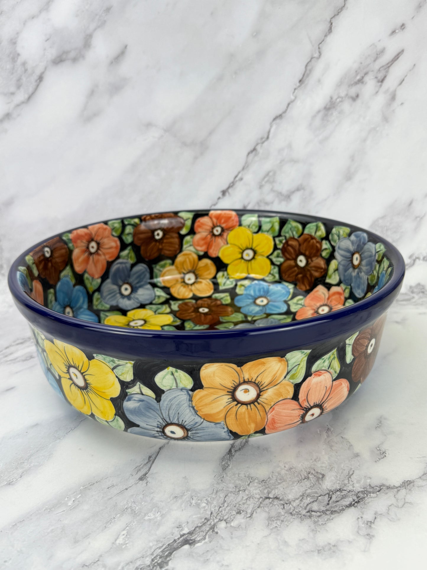 Large Unikat Serving Bowl - Shape 116 - Pattern U415