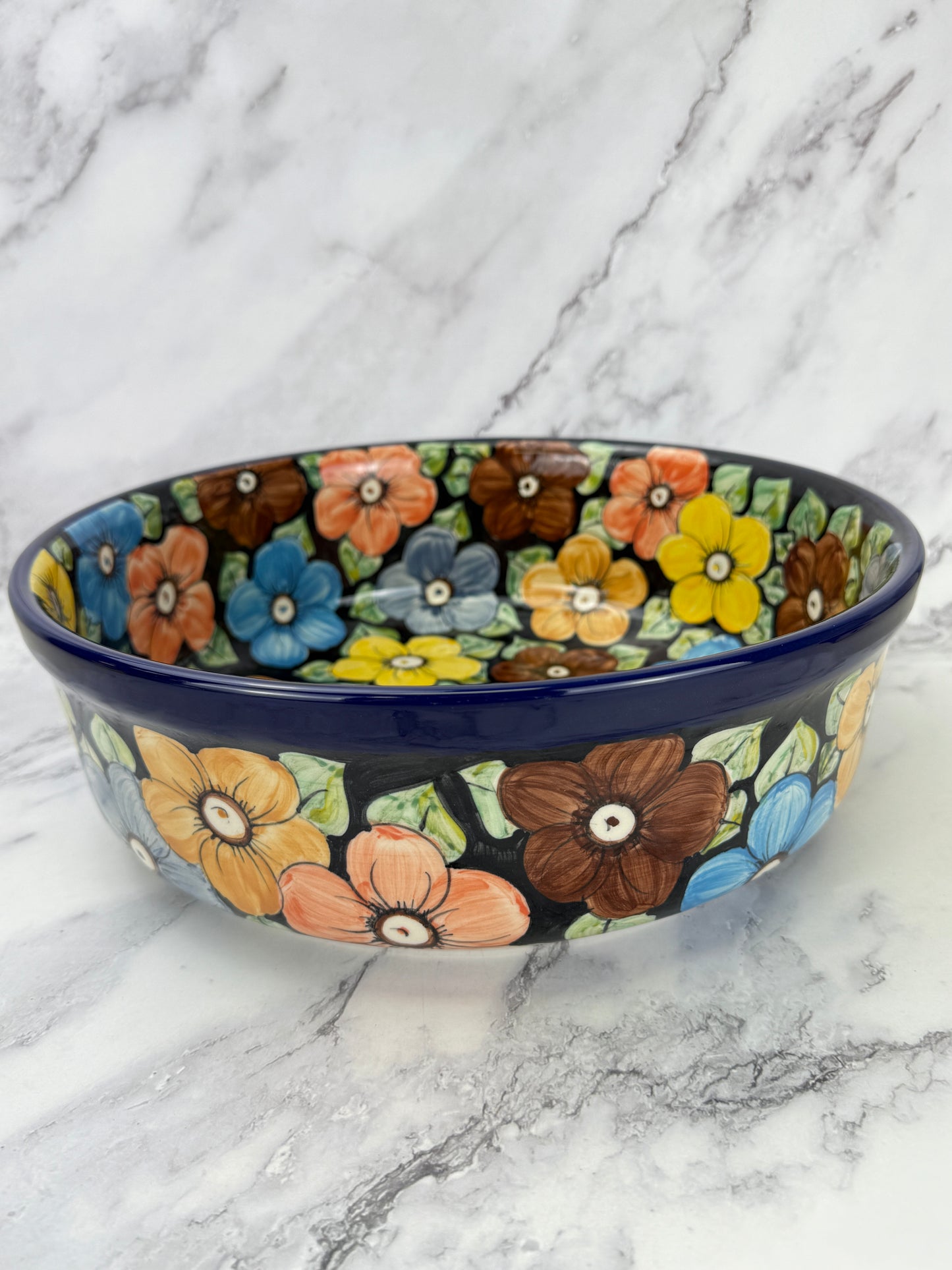 Large Unikat Serving Bowl - Shape 116 - Pattern U415