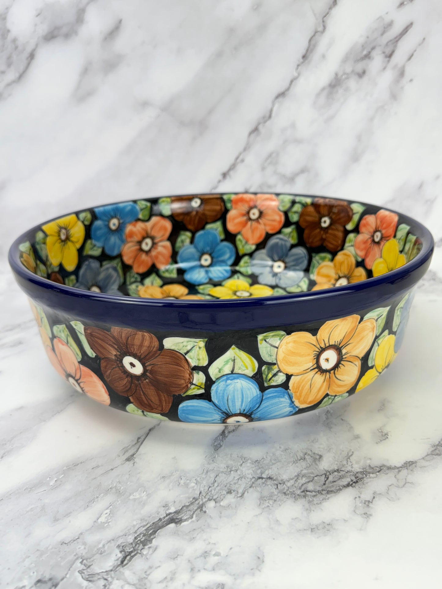 Large Unikat Serving Bowl - Shape 116 - Pattern U415