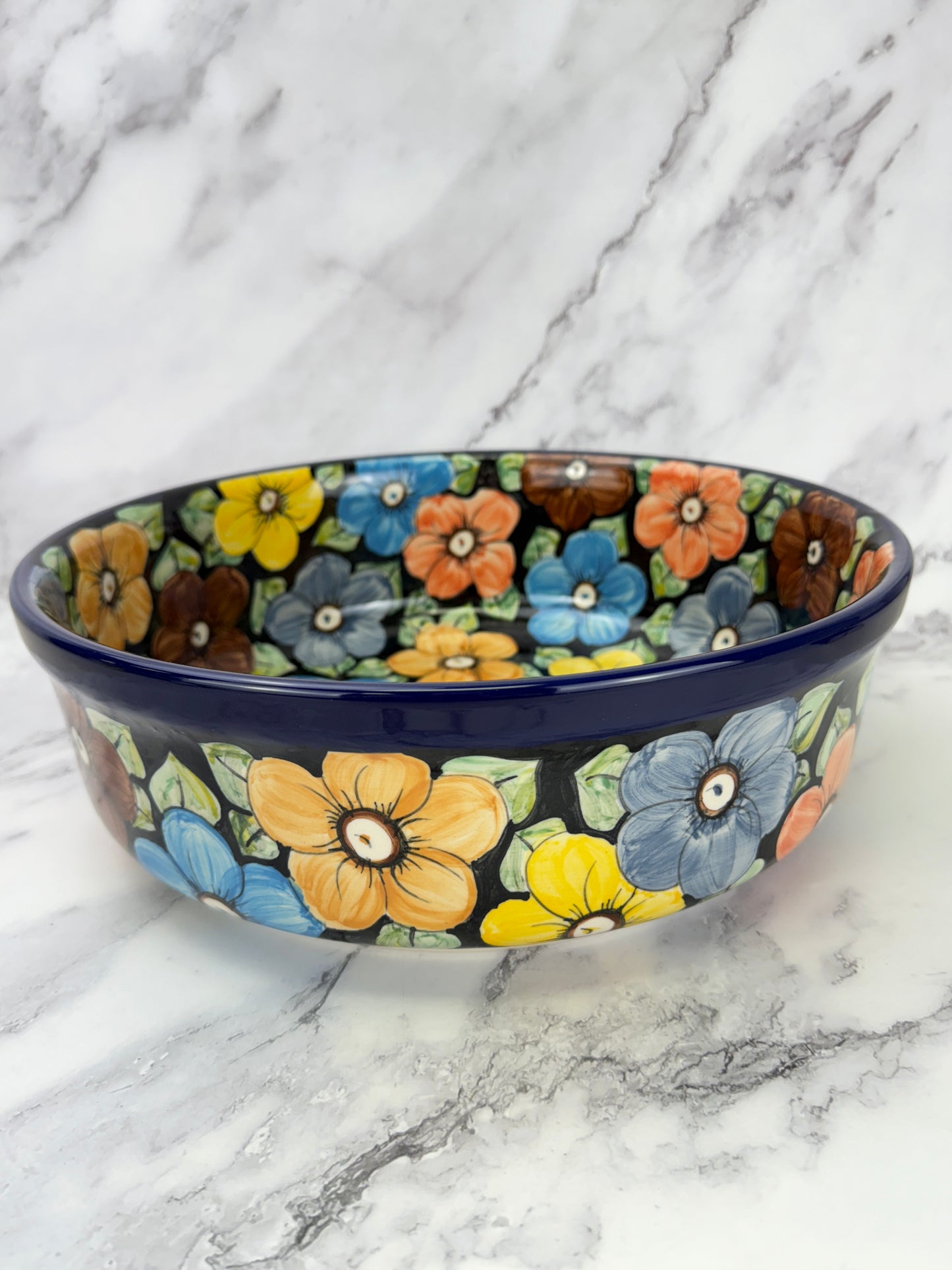 Large Unikat Serving Bowl - Shape 116 - Pattern U415