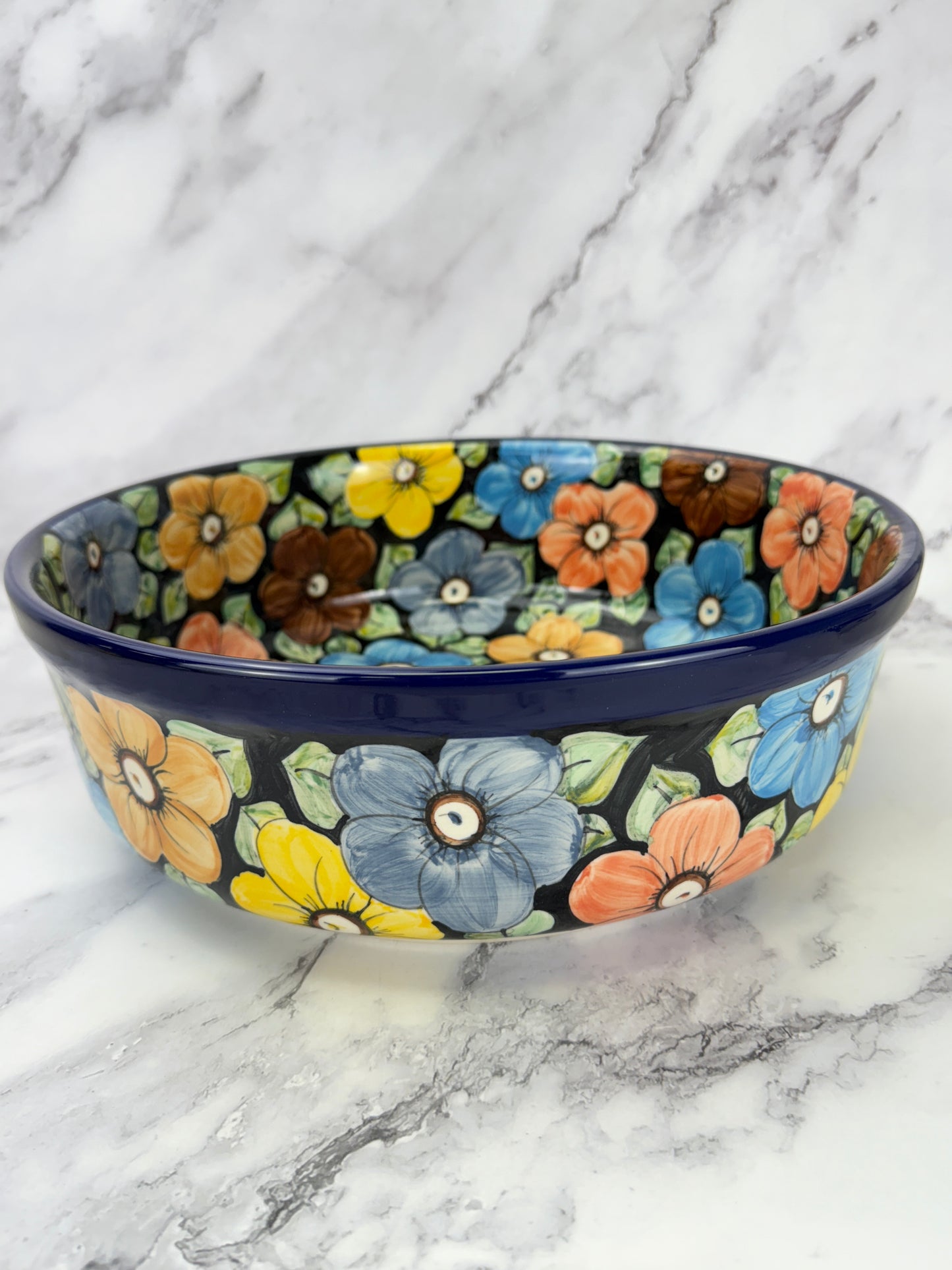 Large Unikat Serving Bowl - Shape 116 - Pattern U415