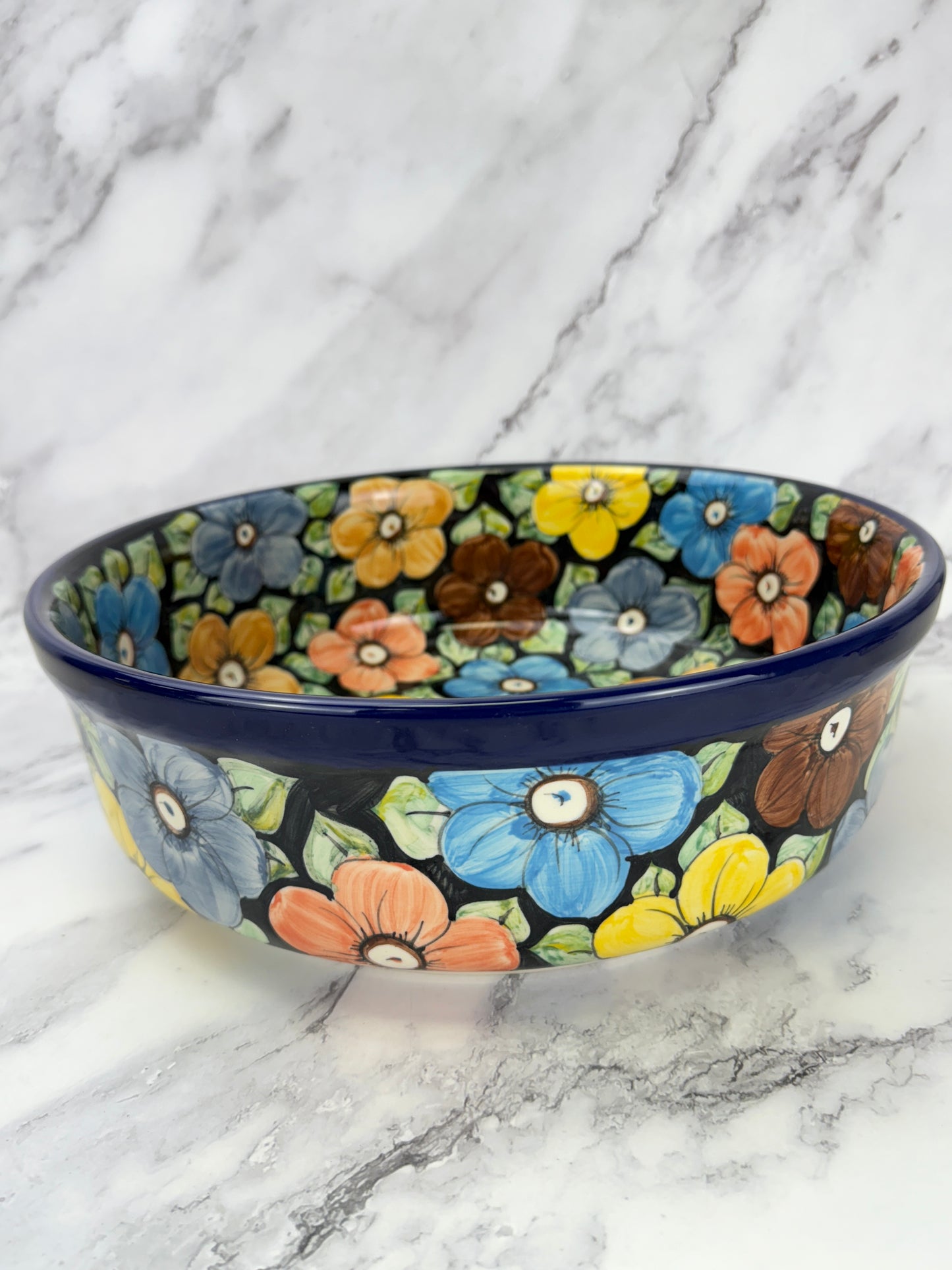 Large Unikat Serving Bowl - Shape 116 - Pattern U415
