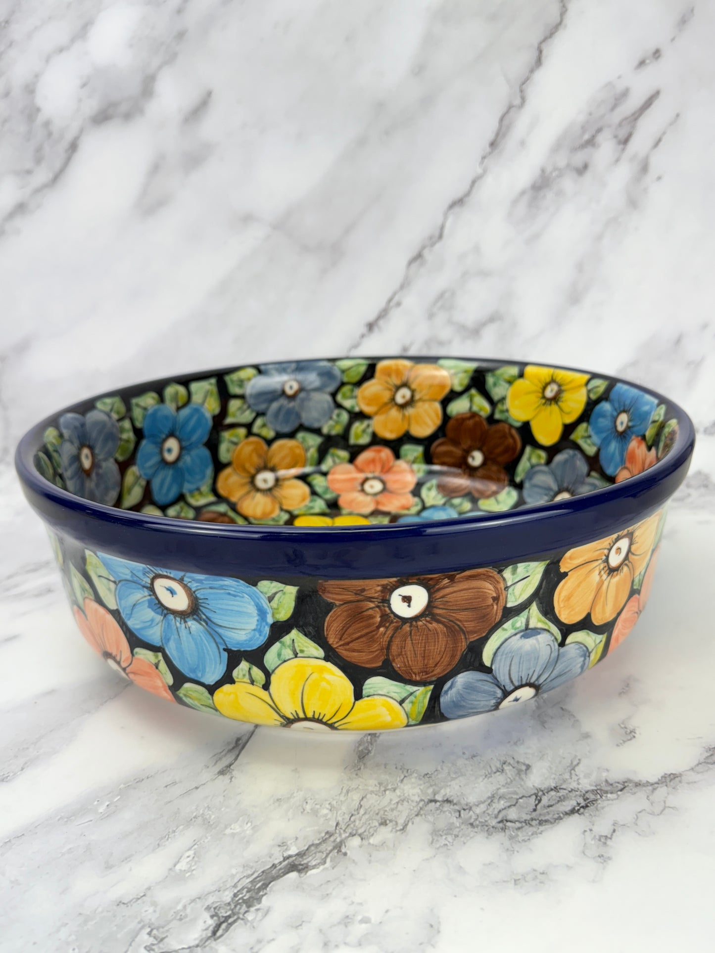 Large Unikat Serving Bowl - Shape 116 - Pattern U415