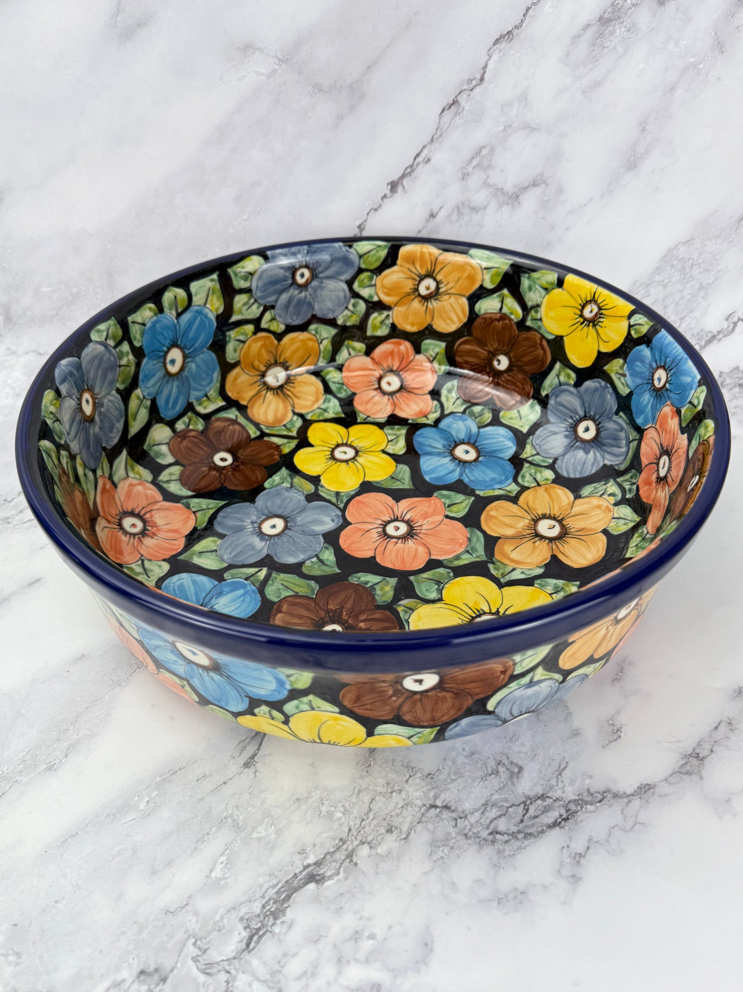 Large Unikat Serving Bowl - Shape 116 - Pattern U415