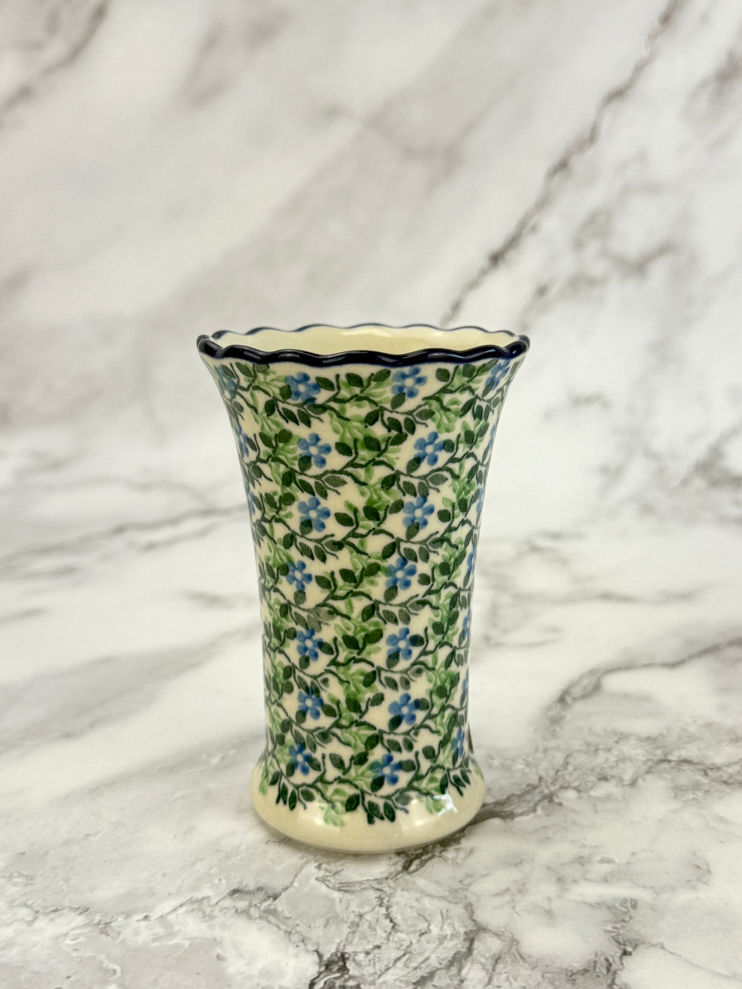 Ruffled Bud Vase - Shape 127 - Pattern 2349