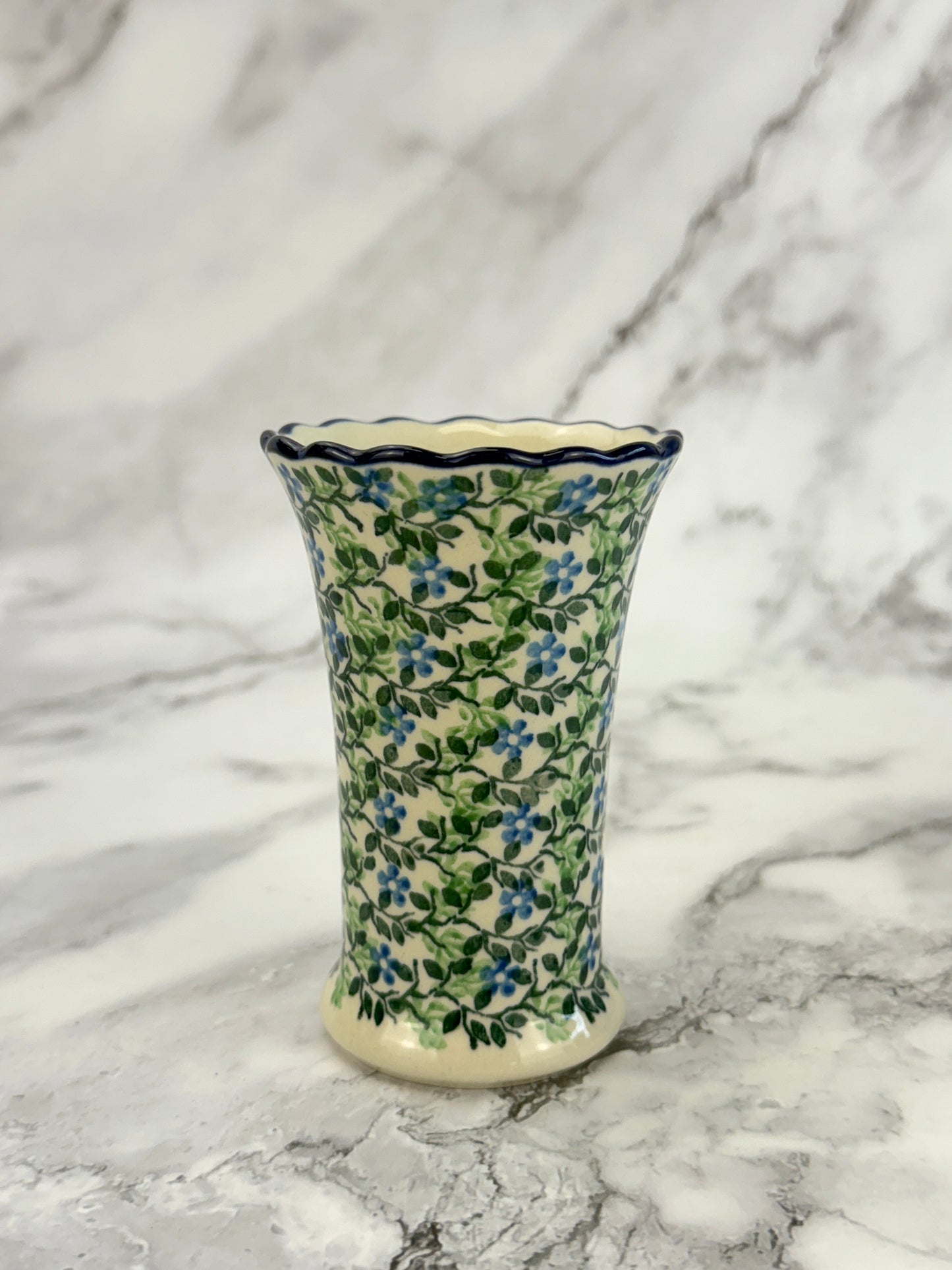 Ruffled Bud Vase - Shape 127 - Pattern 2349