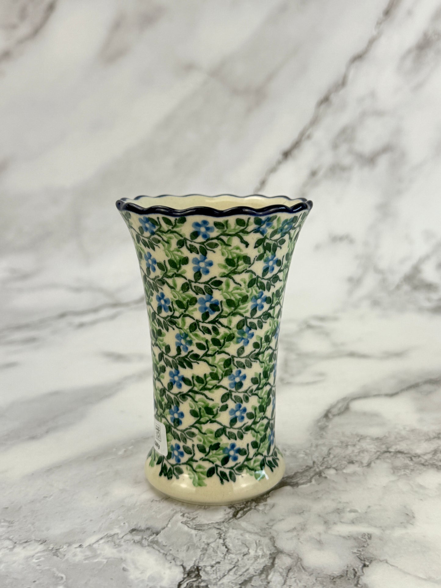 Ruffled Bud Vase - Shape 127 - Pattern 2349