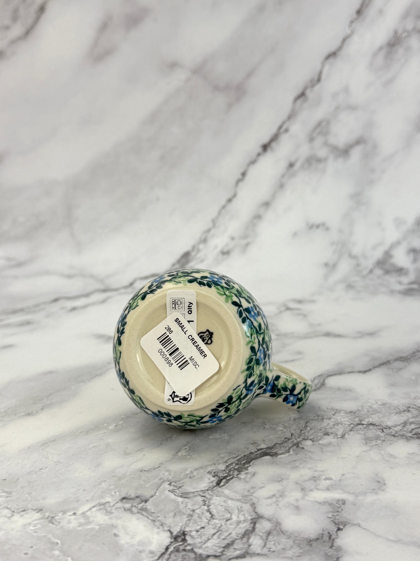 Small Creamer - Shape 286 - Pattern 2349