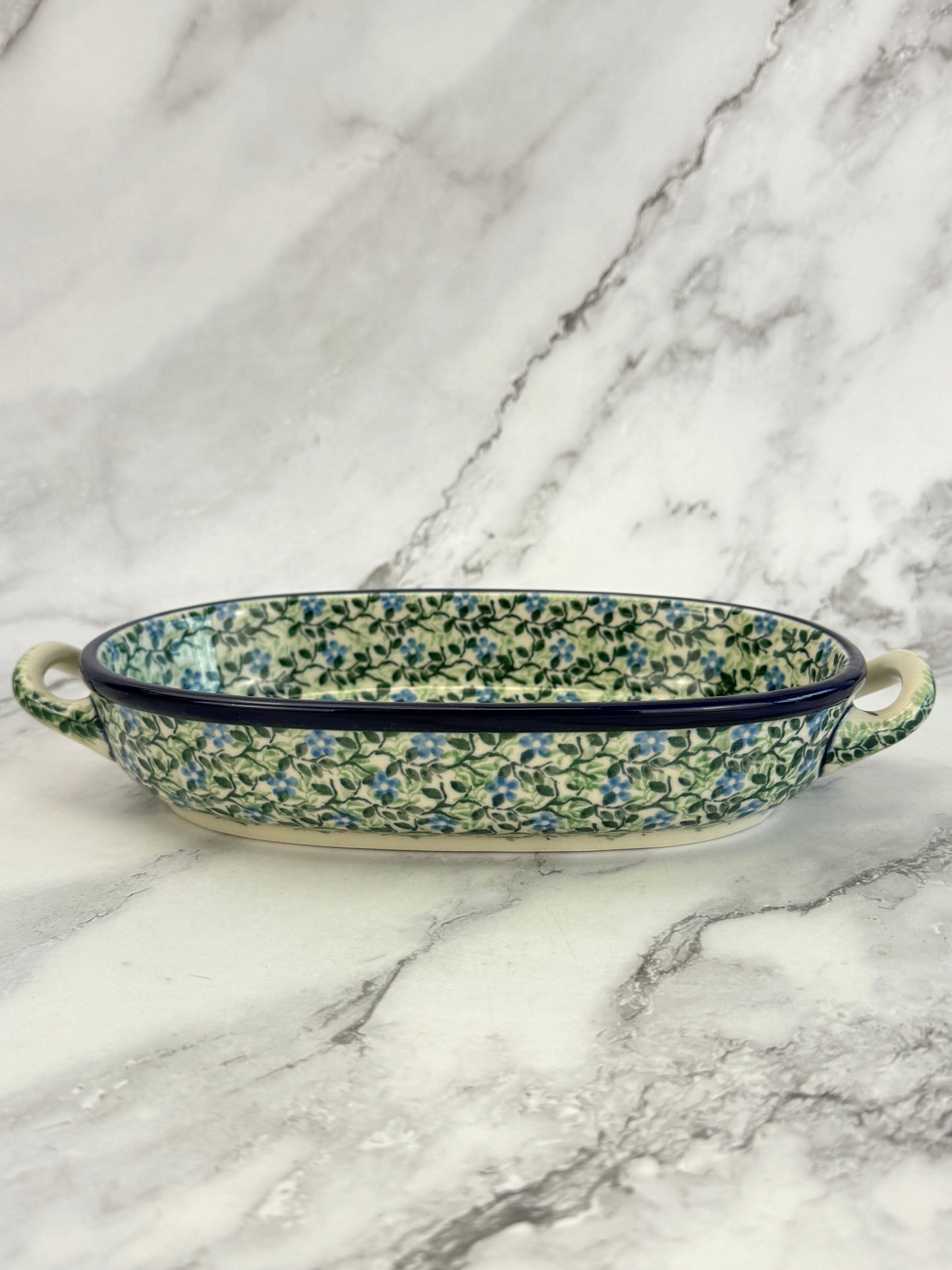 Oval Baker with Handles - Shape 421 - Pattern 2349