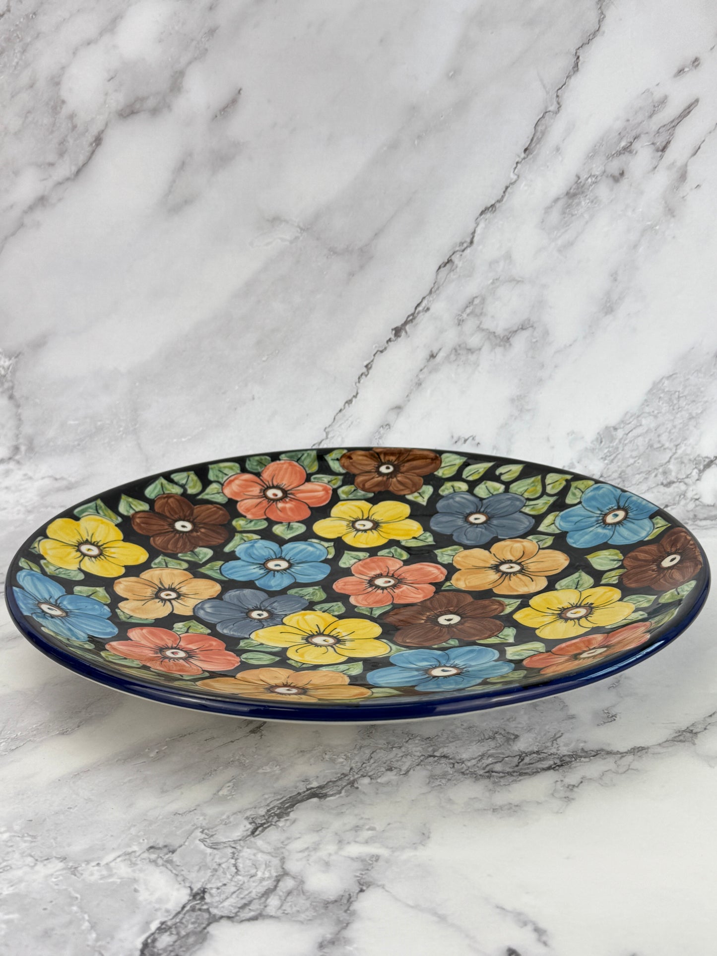 14" Round Unikat Platter - Shape 265 - Pattern U415