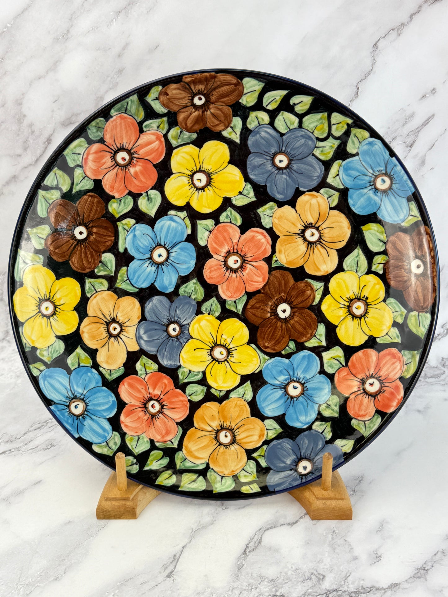 14" Round Unikat Platter - Shape 265 - Pattern U415