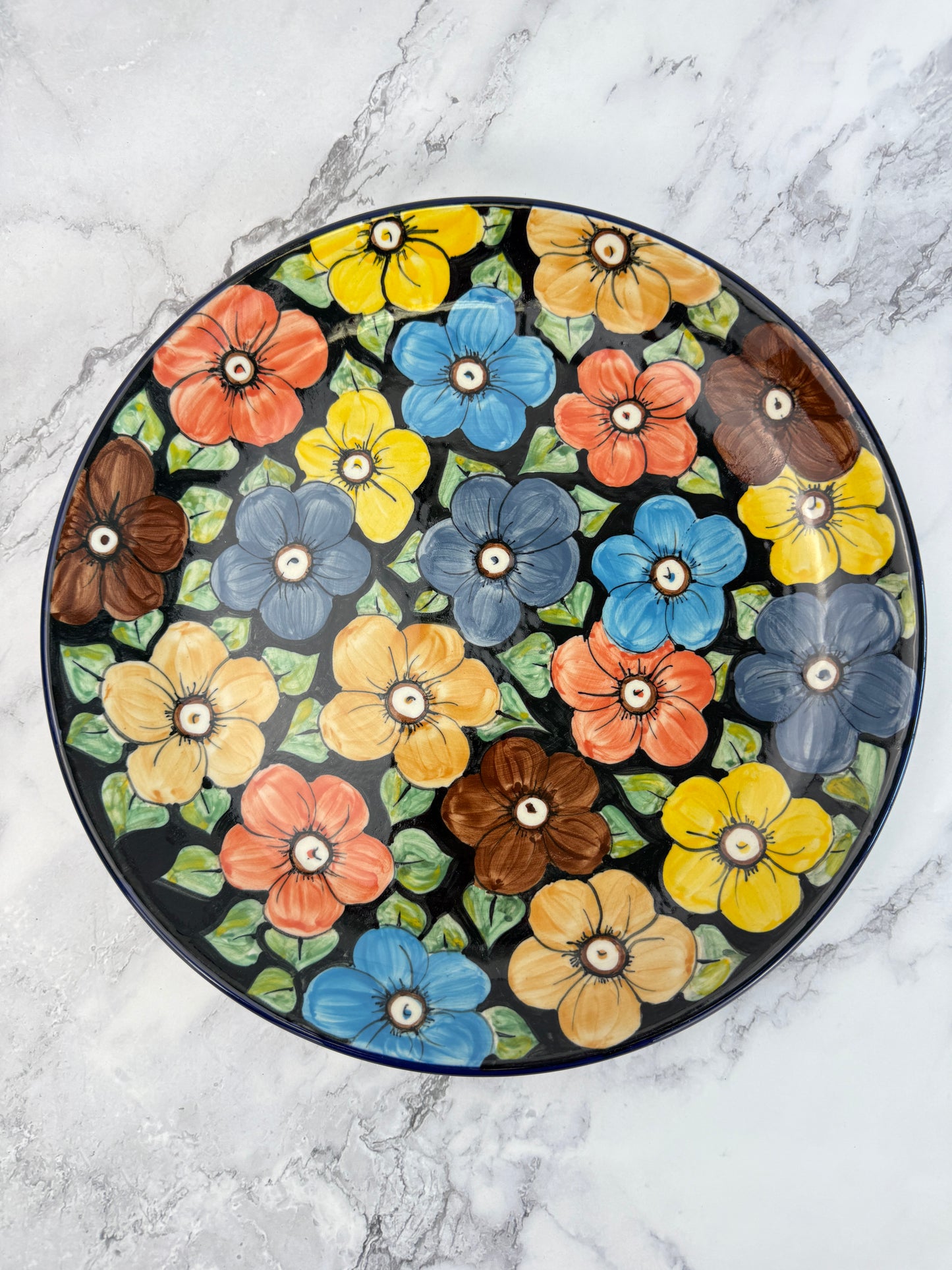 12'' Round Unikat Platter - Shape 256 - Pattern U415