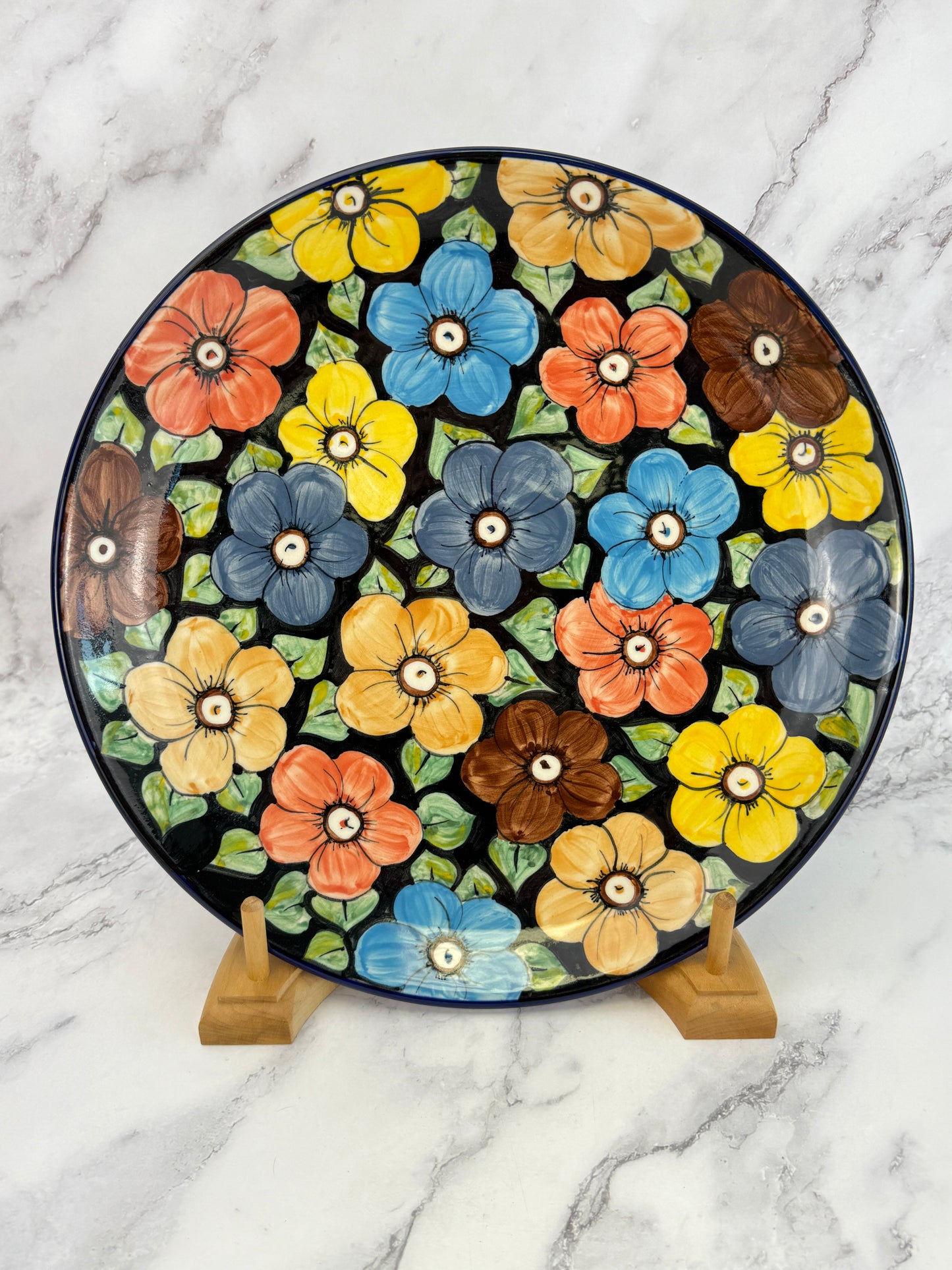 12'' Round Unikat Platter - Shape 256 - Pattern U415