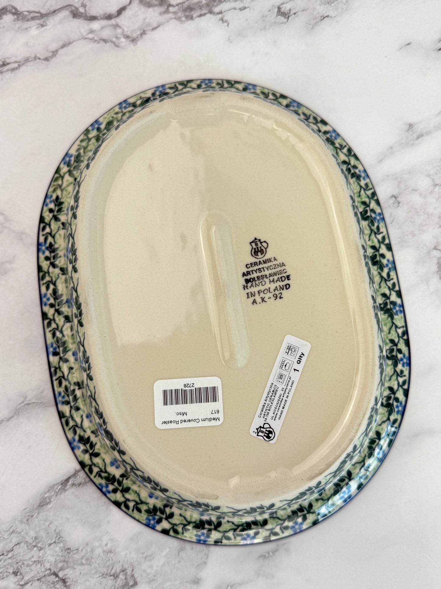 Covered Baker - Shape 617 - Pattern 2349