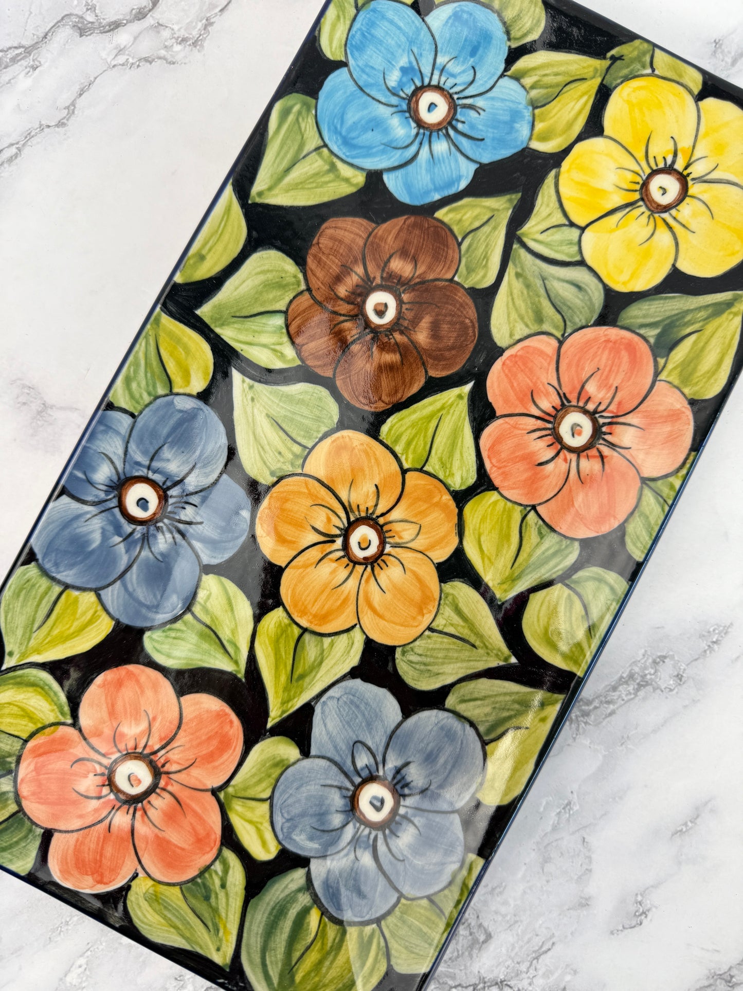 Rectangular Unikat Tray - Shape C26 - Pattern U415