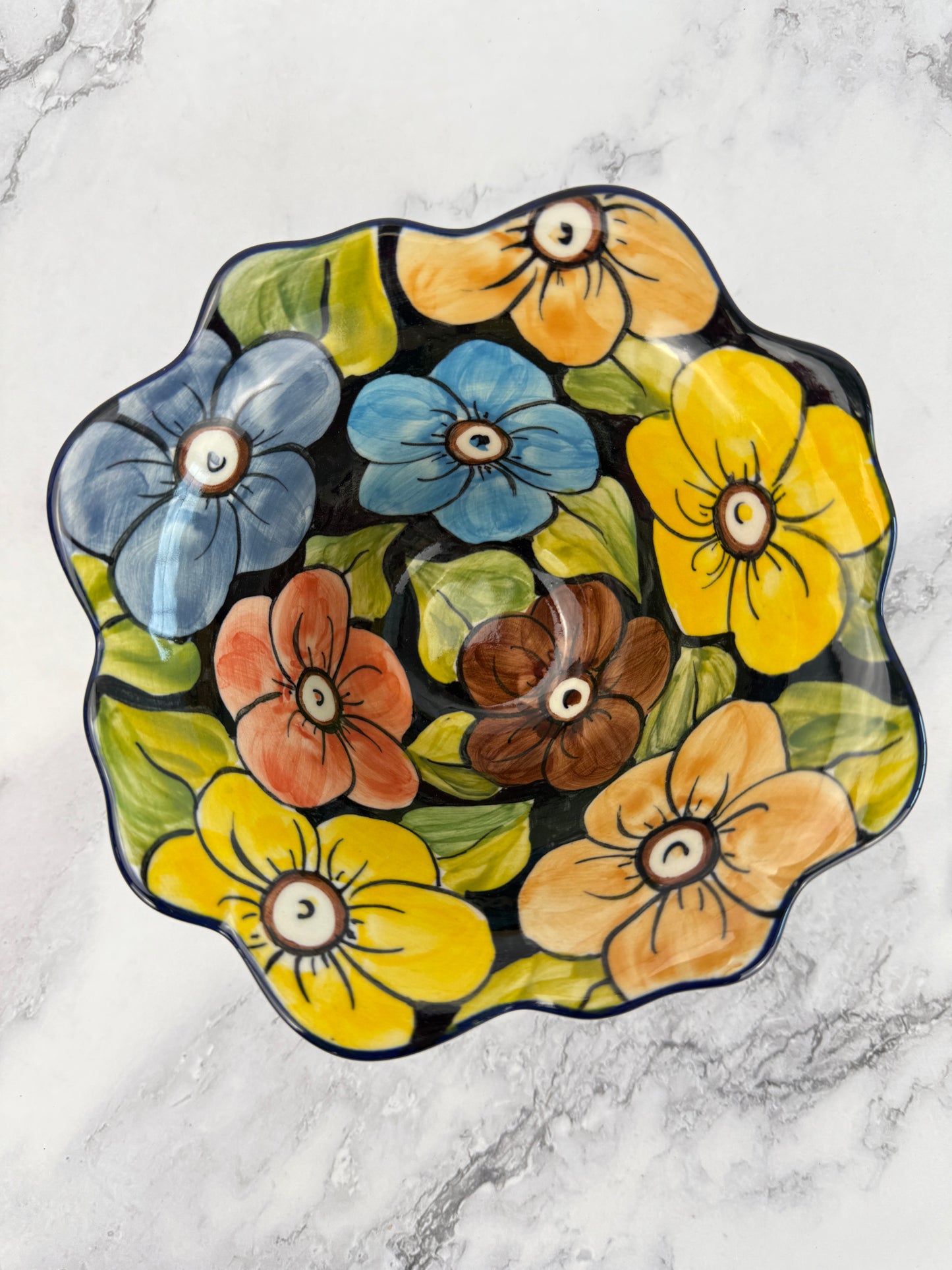 Small Flared Unikat Bowl - Shape A80 - Pattern U415