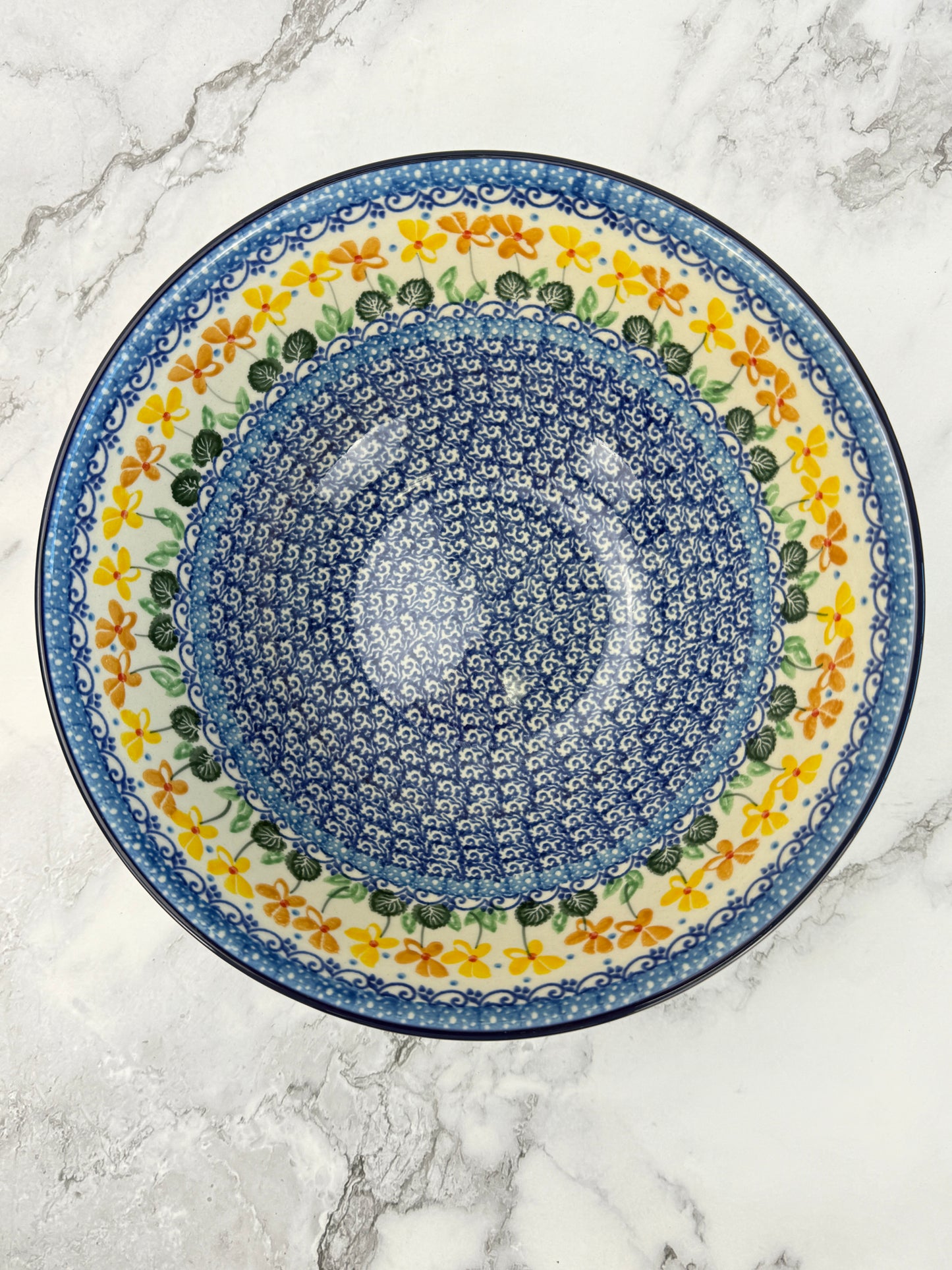 9" Medium Kitchen Bowl - Shape 56 - Pattern 2753