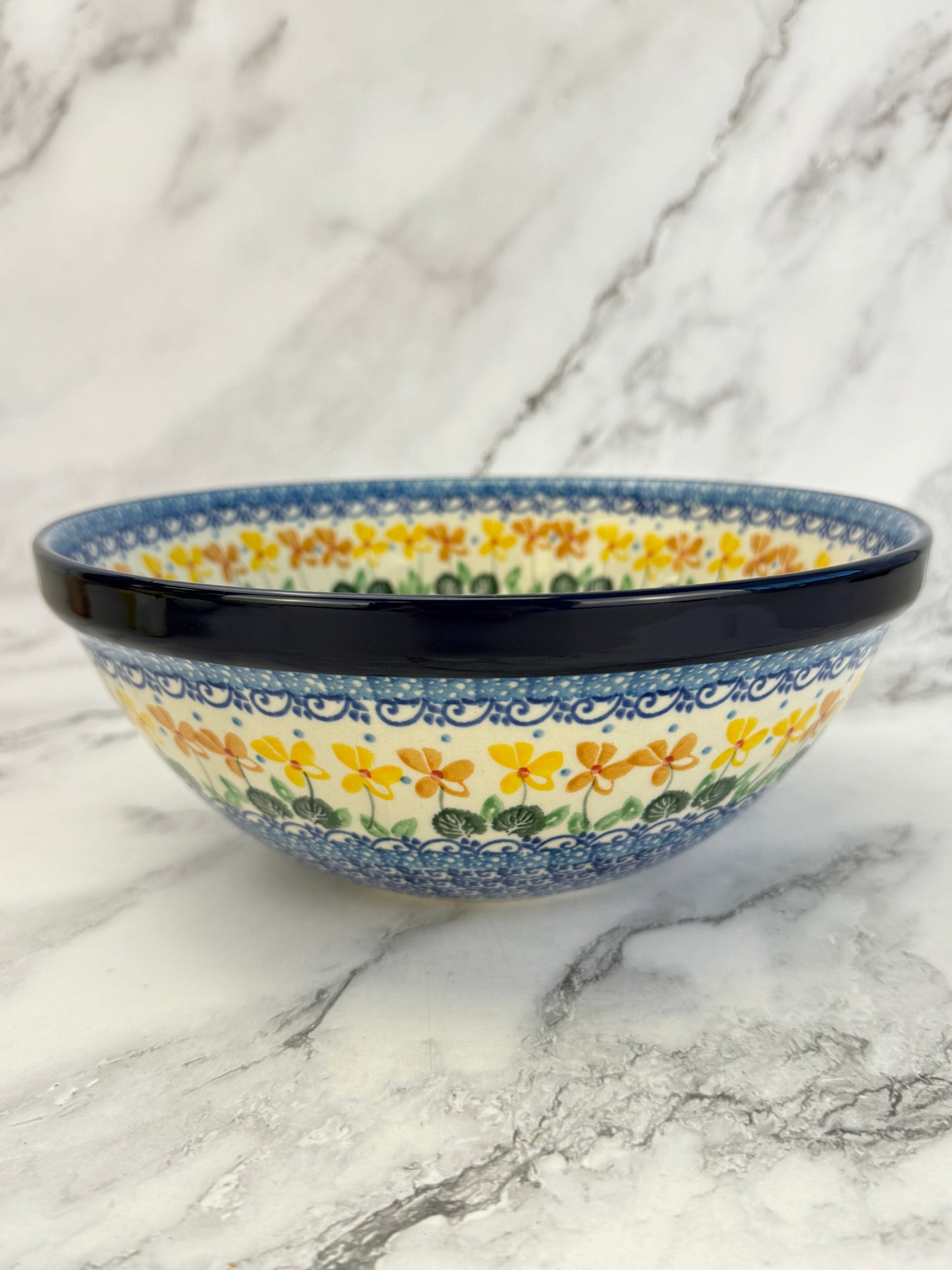9" Medium Kitchen Bowl - Shape 56 - Pattern 2753