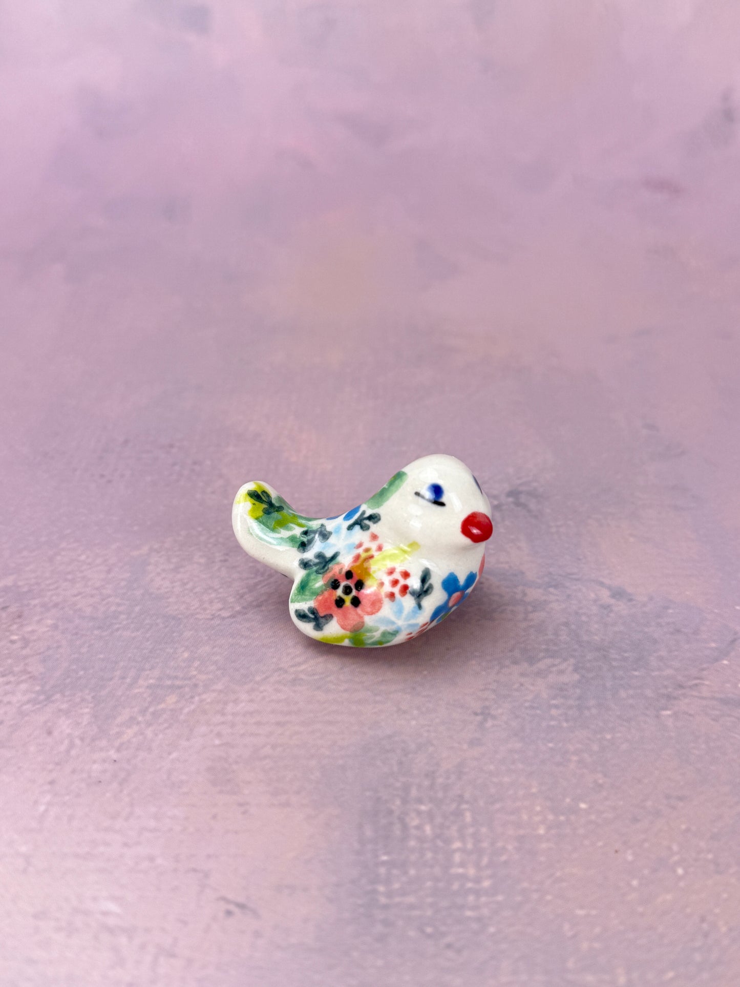 Vena Mini Bird Figurine - Shape V405 - Pattern A1 592