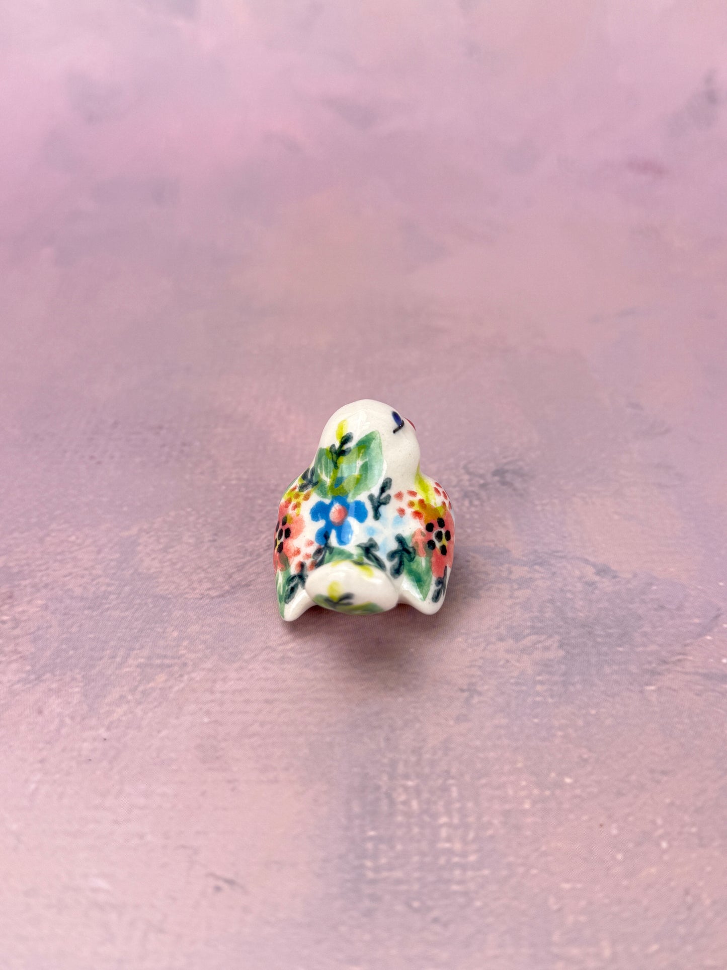 Vena Mini Bird Figurine - Shape V405 - Pattern A1 592