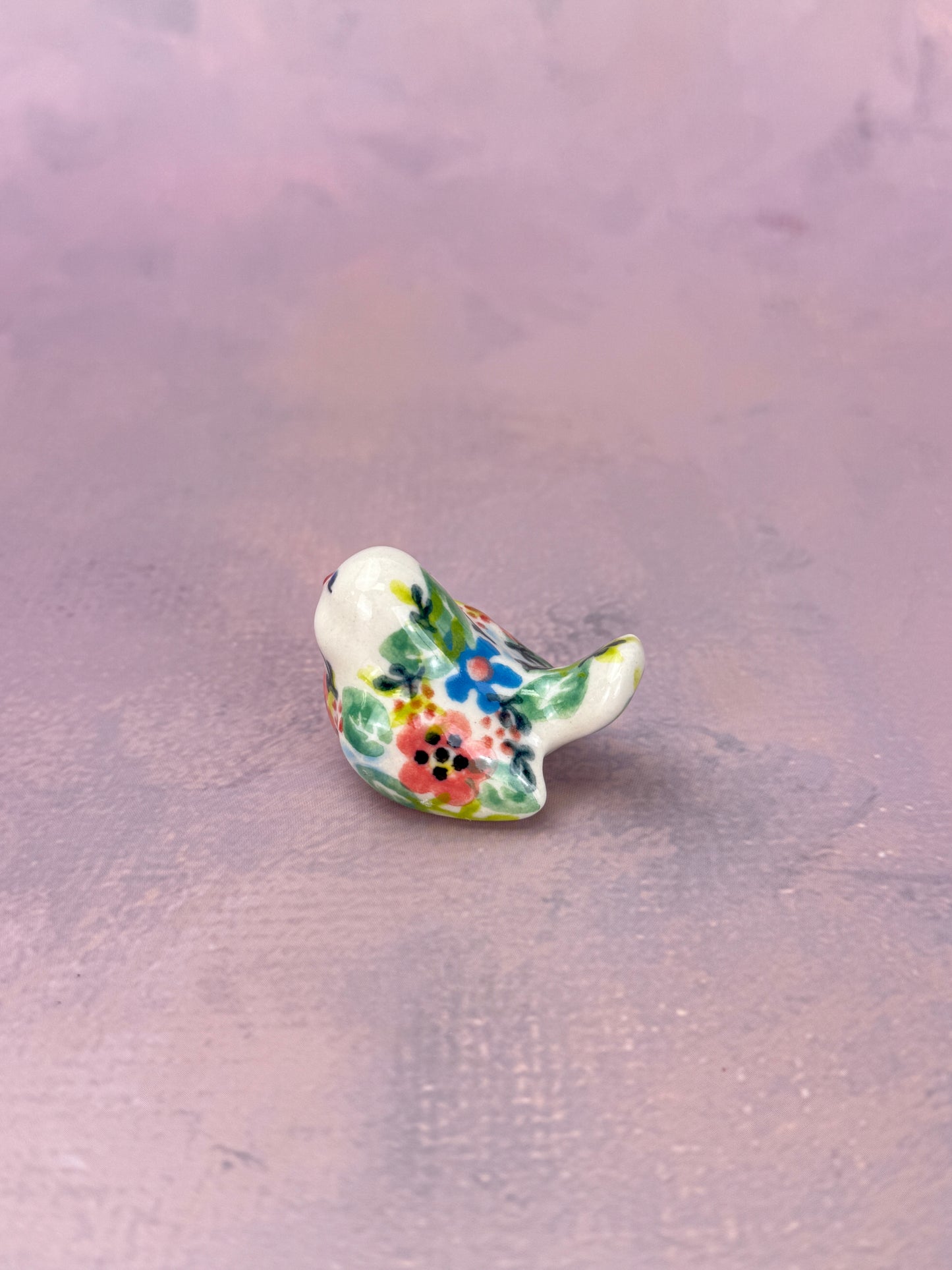 Vena Mini Bird Figurine - Shape V405 - Pattern A1 592