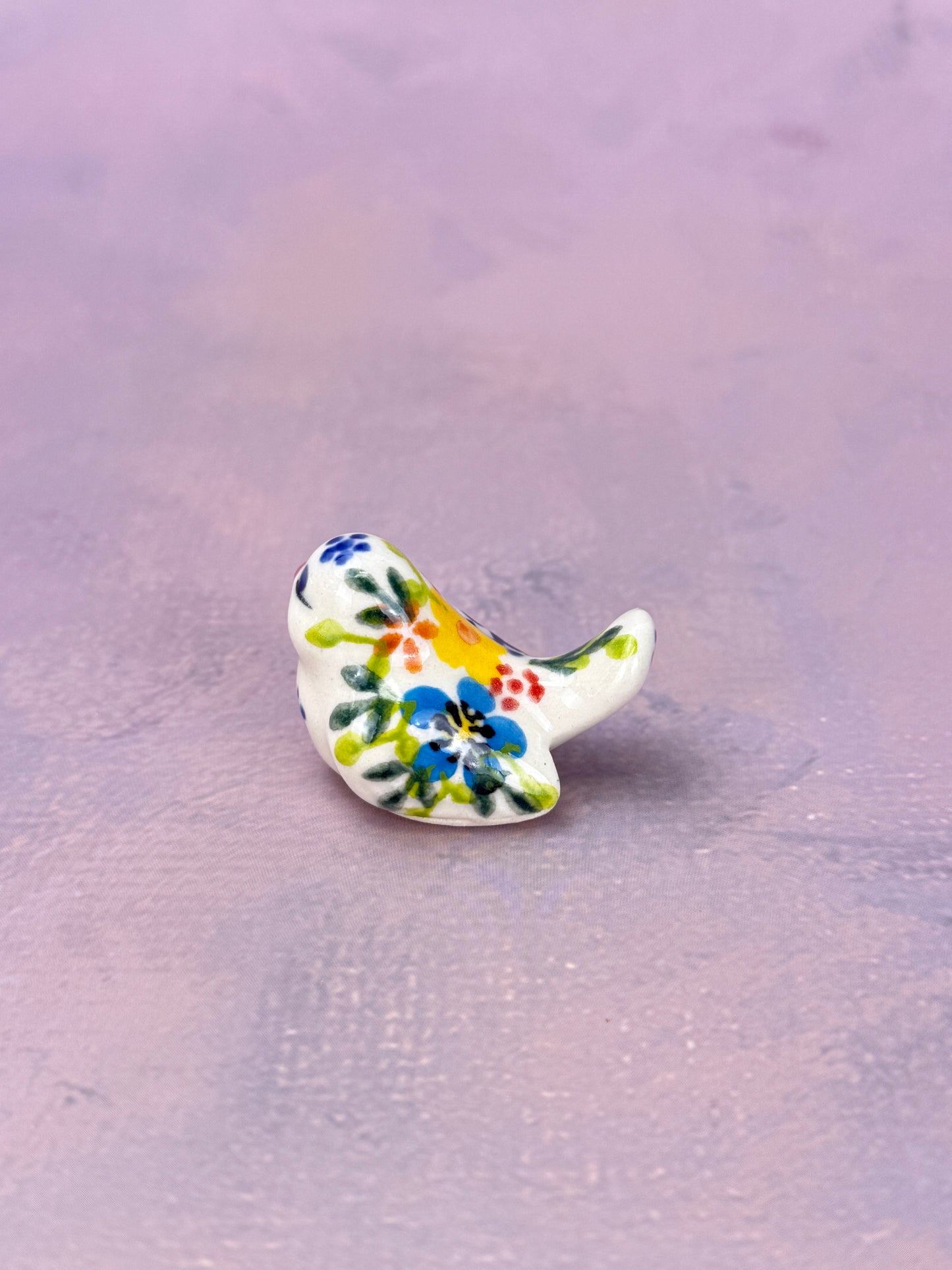 Vena Mini Bird Figurine - Shape V405 - Pattern A588
