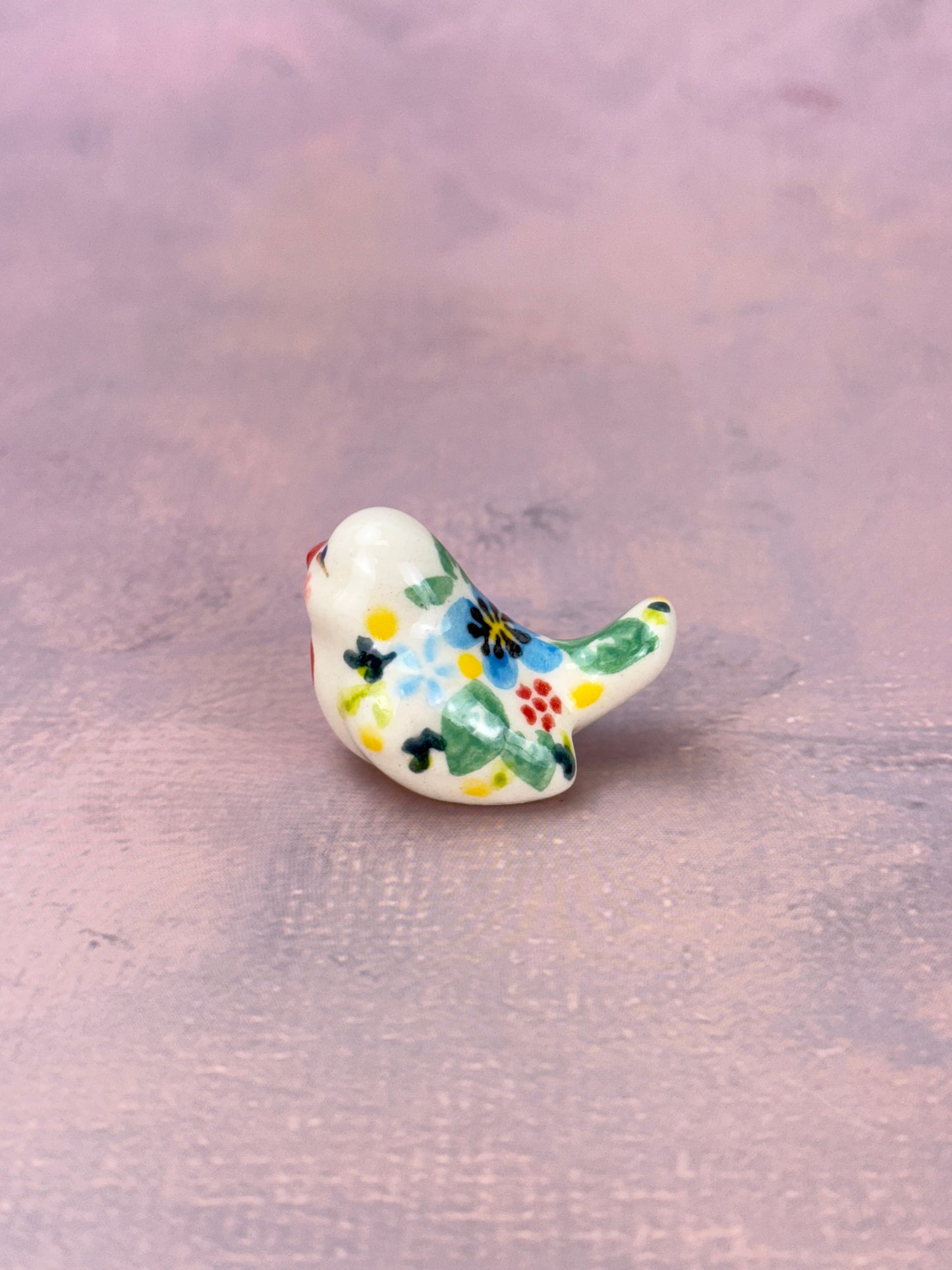 Vena Mini Bird Figurine - Shape V405 - Pattern A1 589
