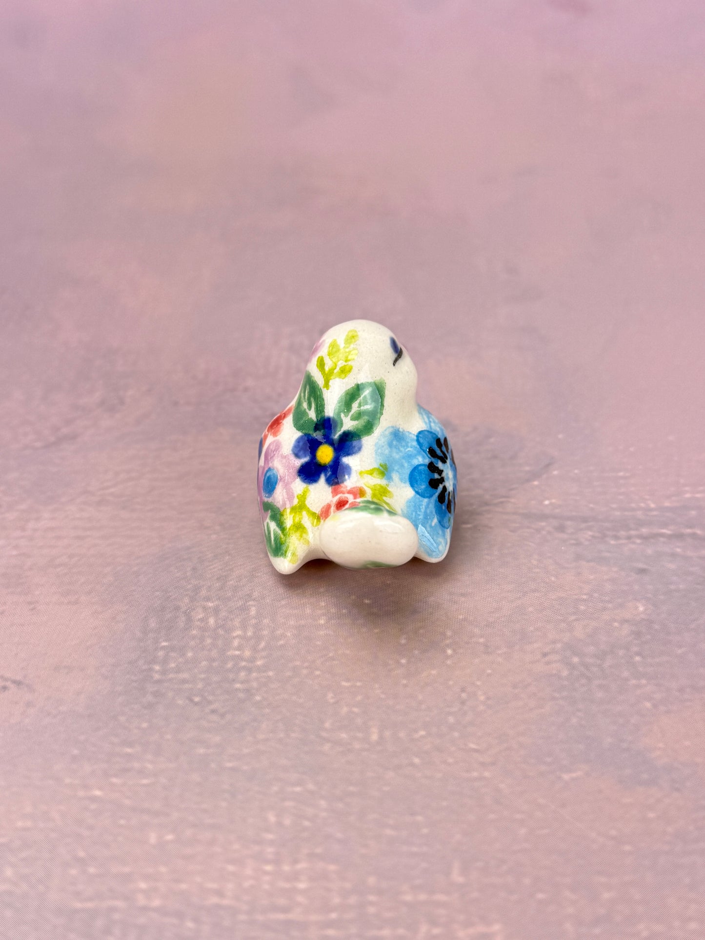 Vena Mini Bird Figurine - Shape V405 - Pattern A578