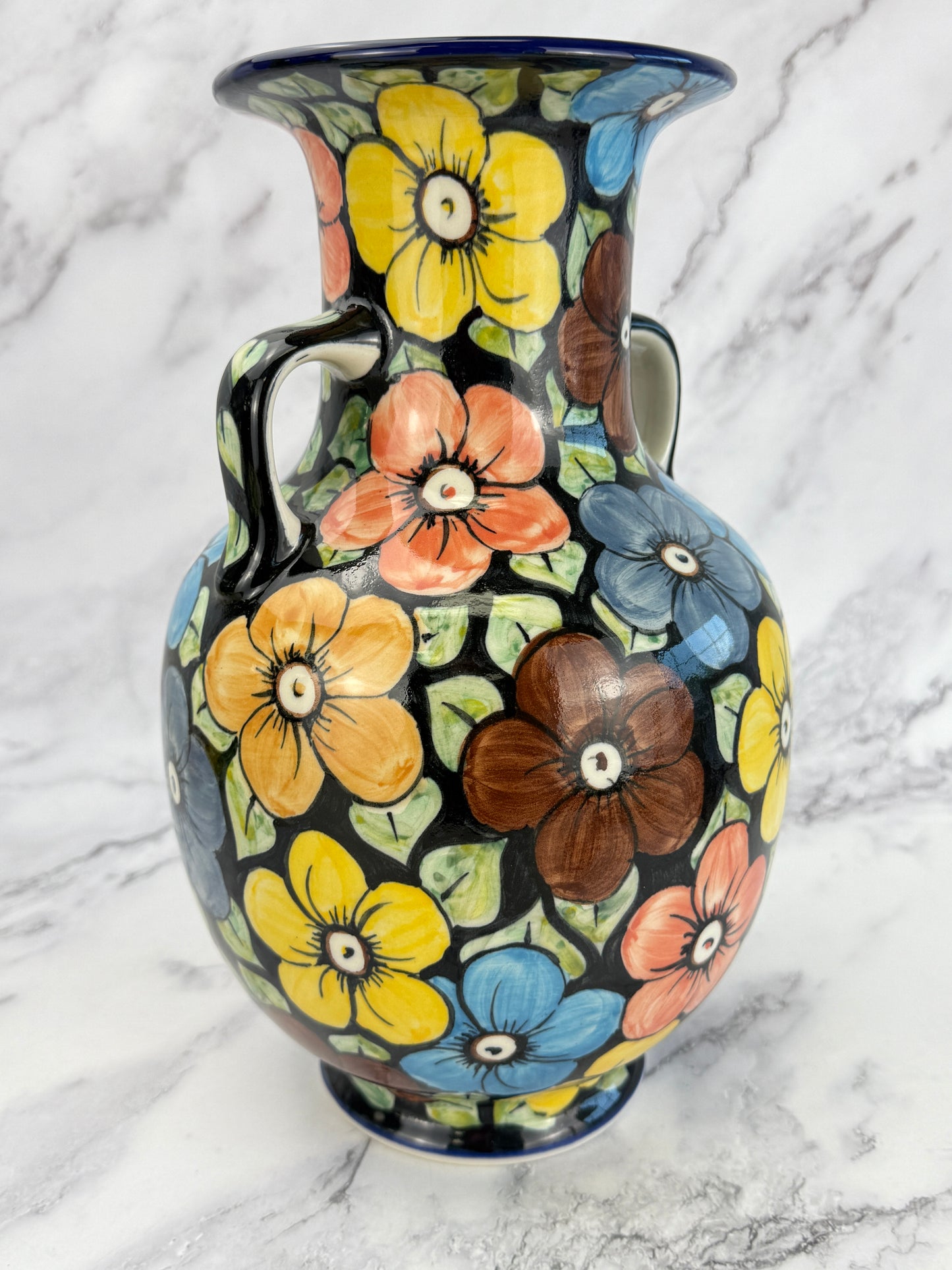 Large Unikat Grecian Vase - Shape 232 - Pattern U415