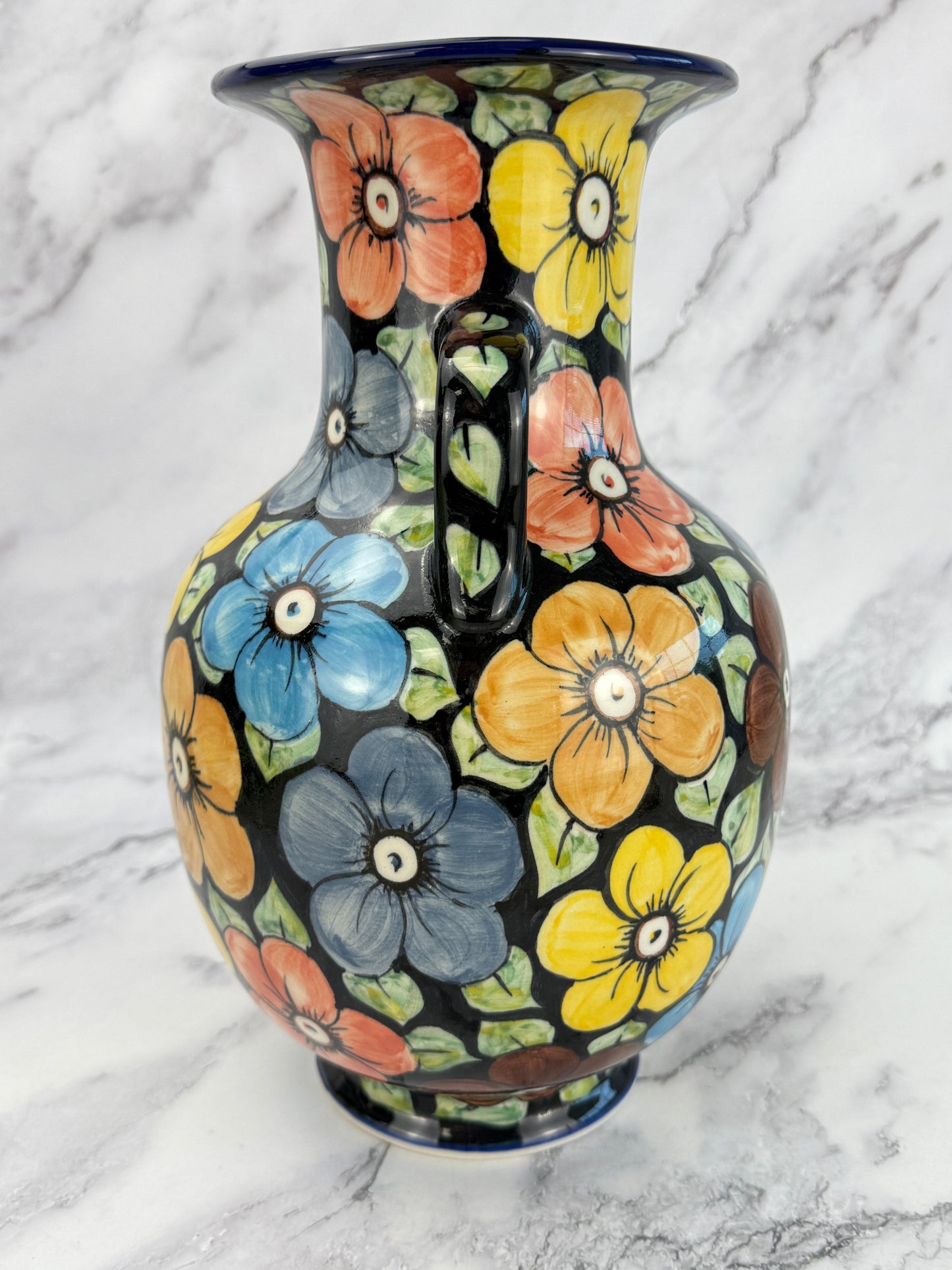 Large Unikat Grecian Vase - Shape 232 - Pattern U415