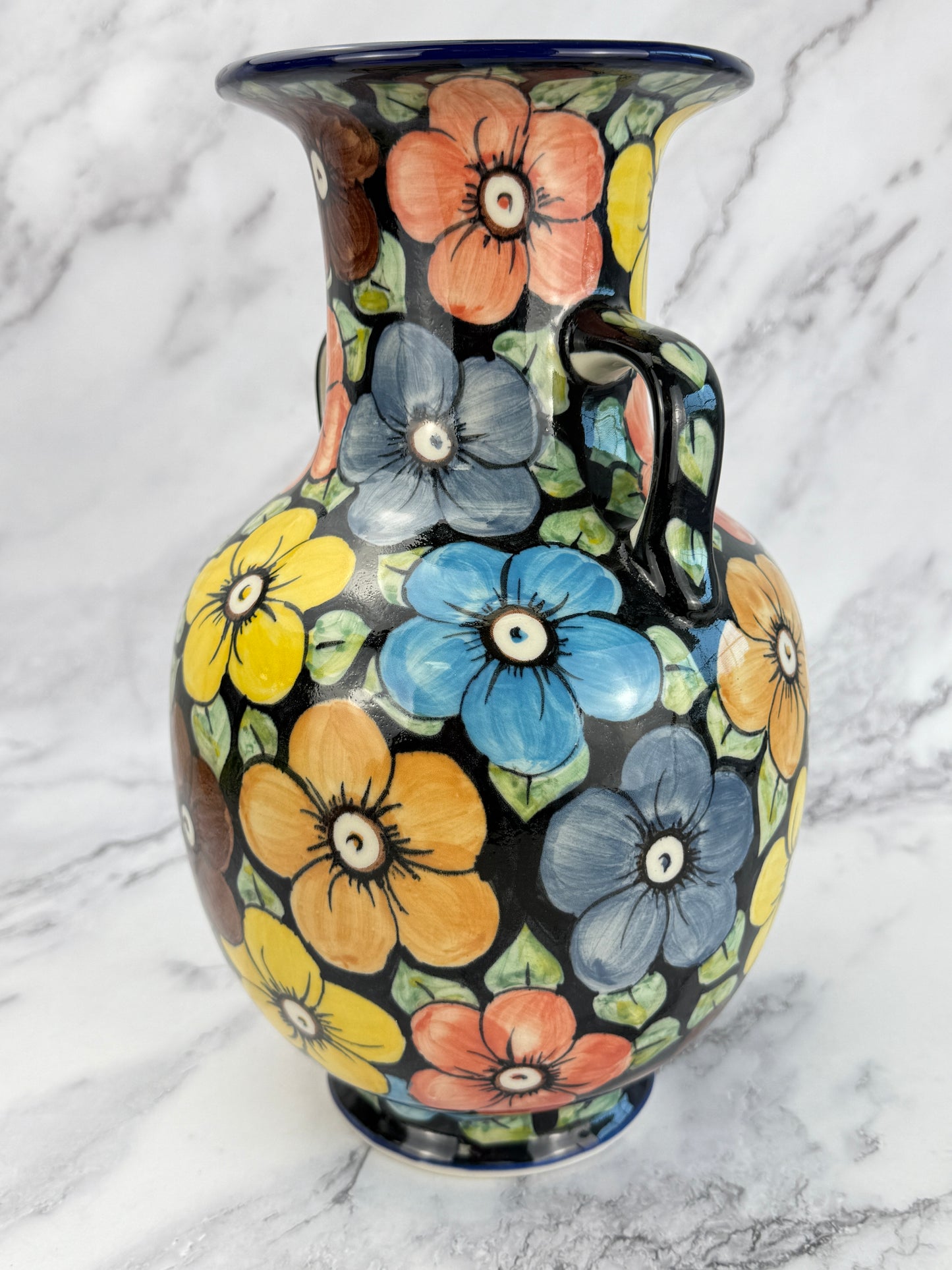 Large Unikat Grecian Vase - Shape 232 - Pattern U415