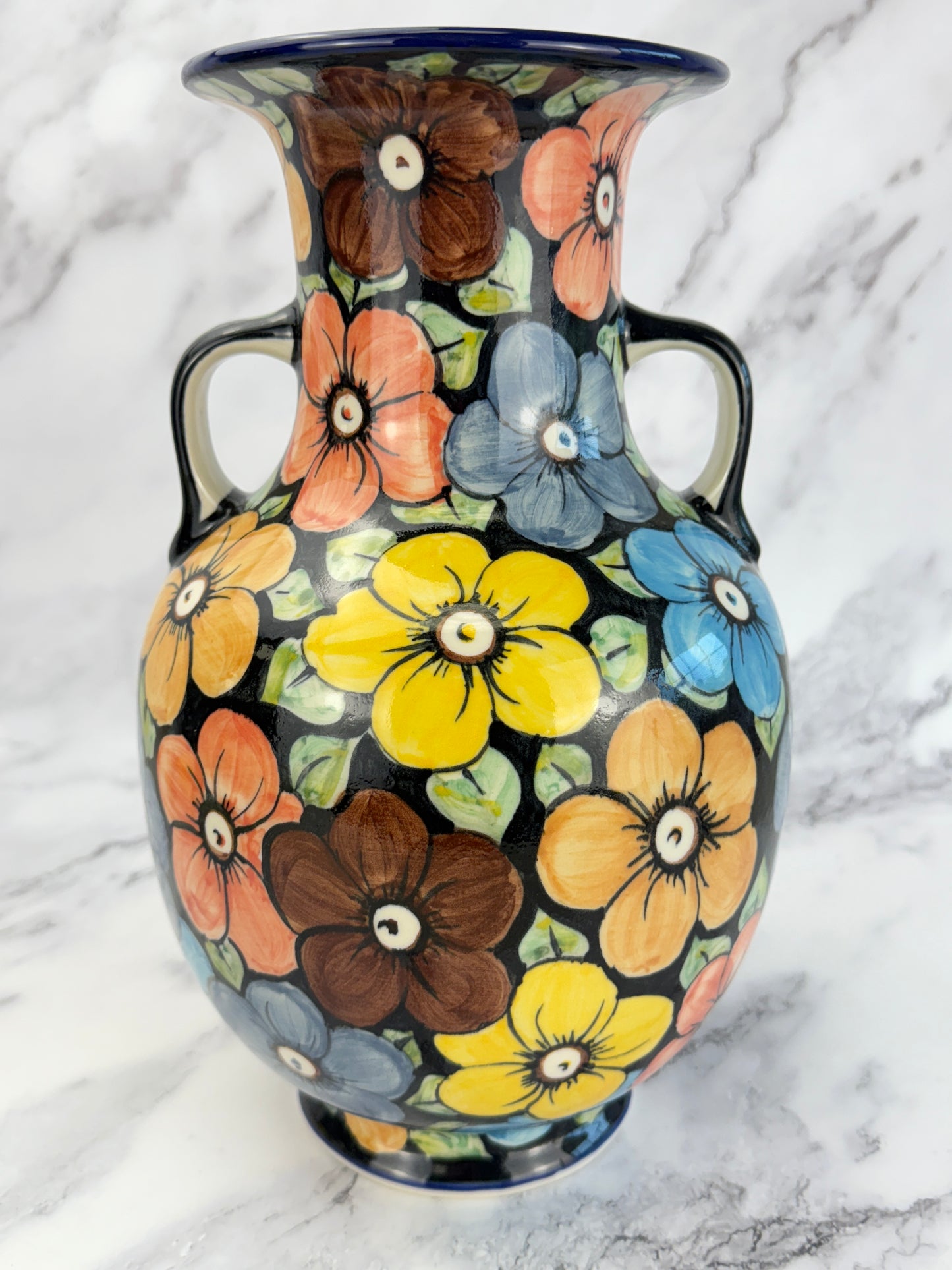 Large Unikat Grecian Vase - Shape 232 - Pattern U415