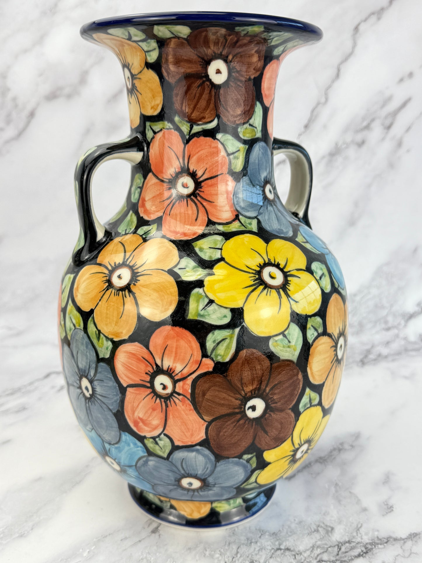 Large Unikat Grecian Vase - Shape 232 - Pattern U415