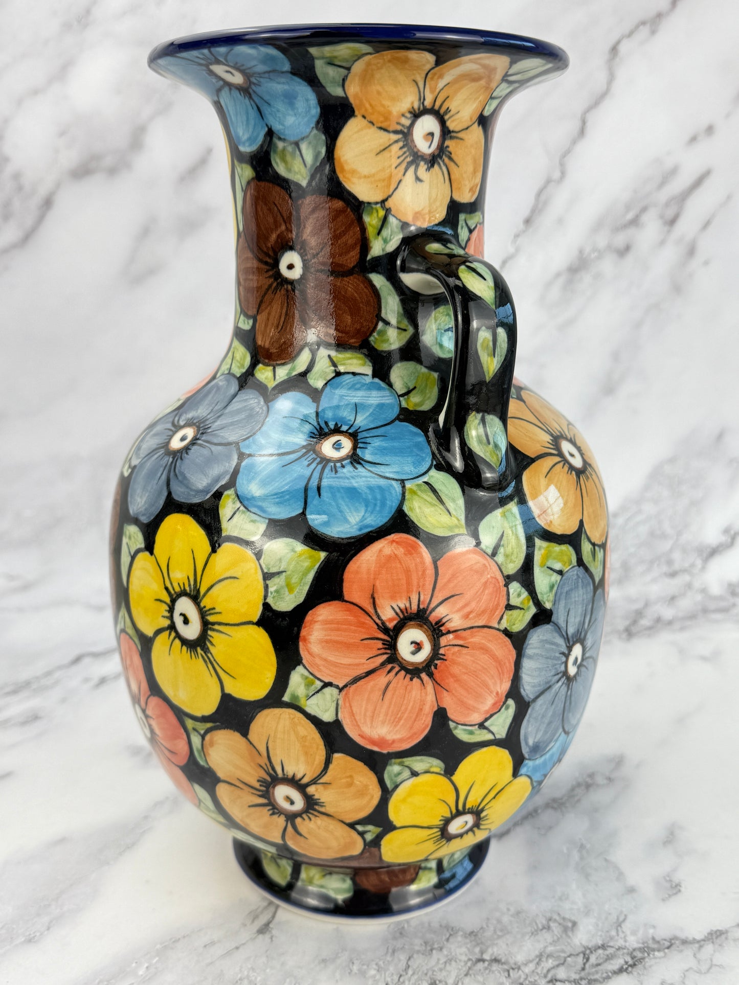 Large Unikat Grecian Vase - Shape 232 - Pattern U415