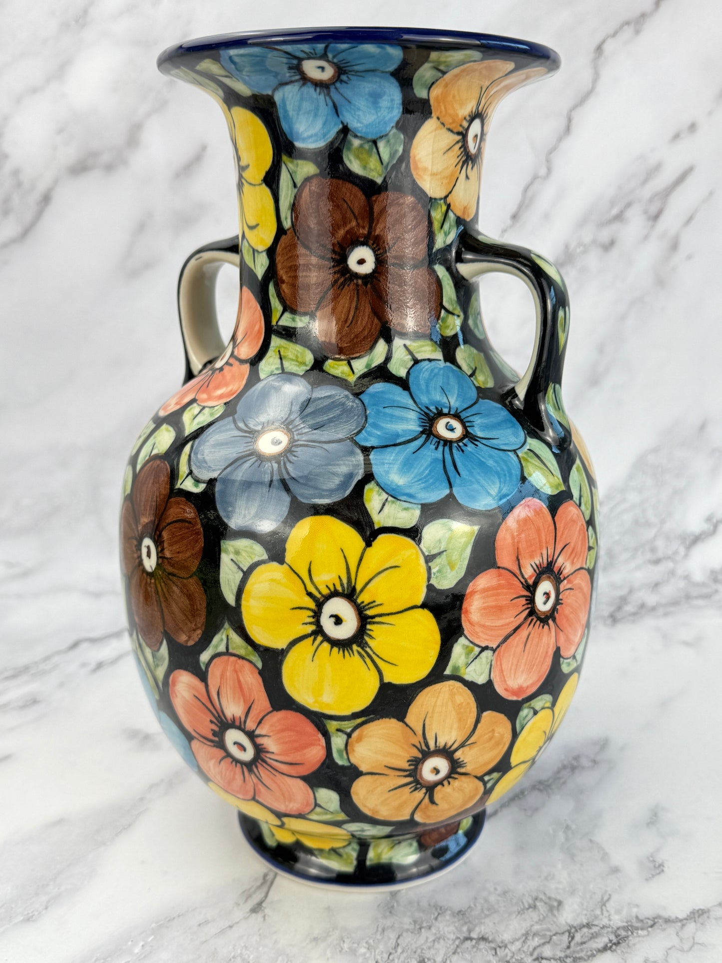 Large Unikat Grecian Vase - Shape 232 - Pattern U415