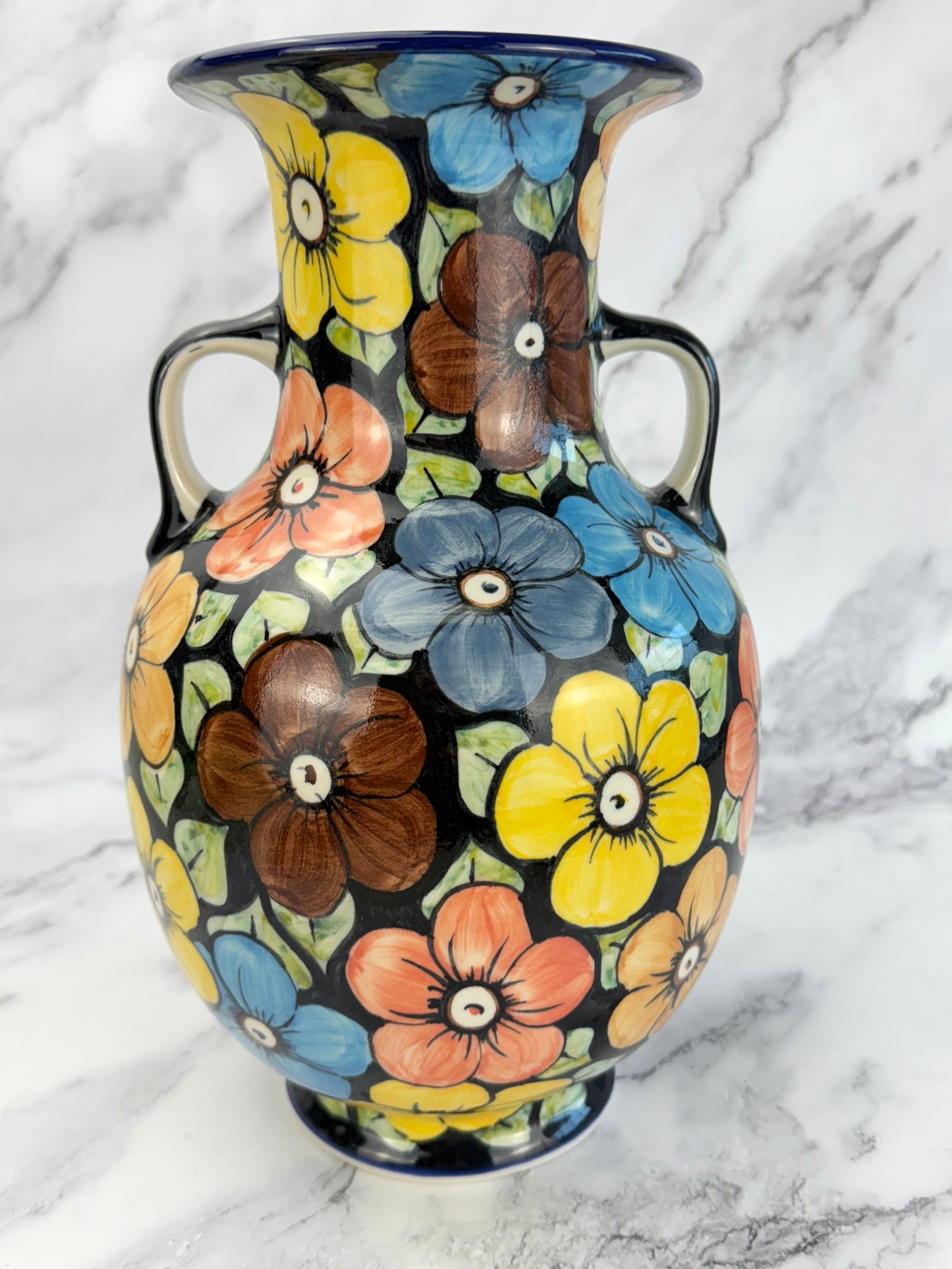 Large Unikat Grecian Vase - Shape 232 - Pattern U415