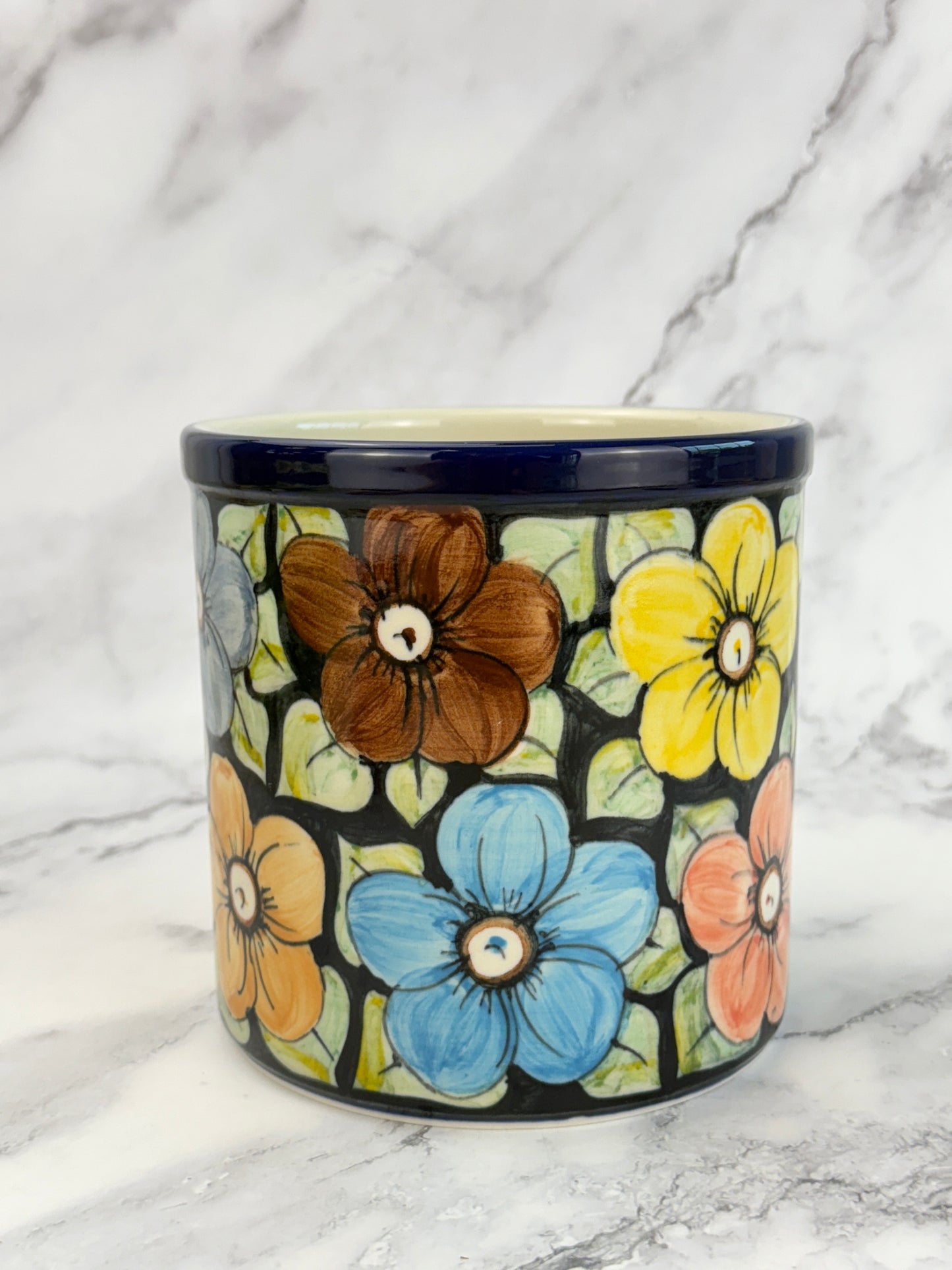 Unikat Utensil Crock - Shape 03 - Pattern U415