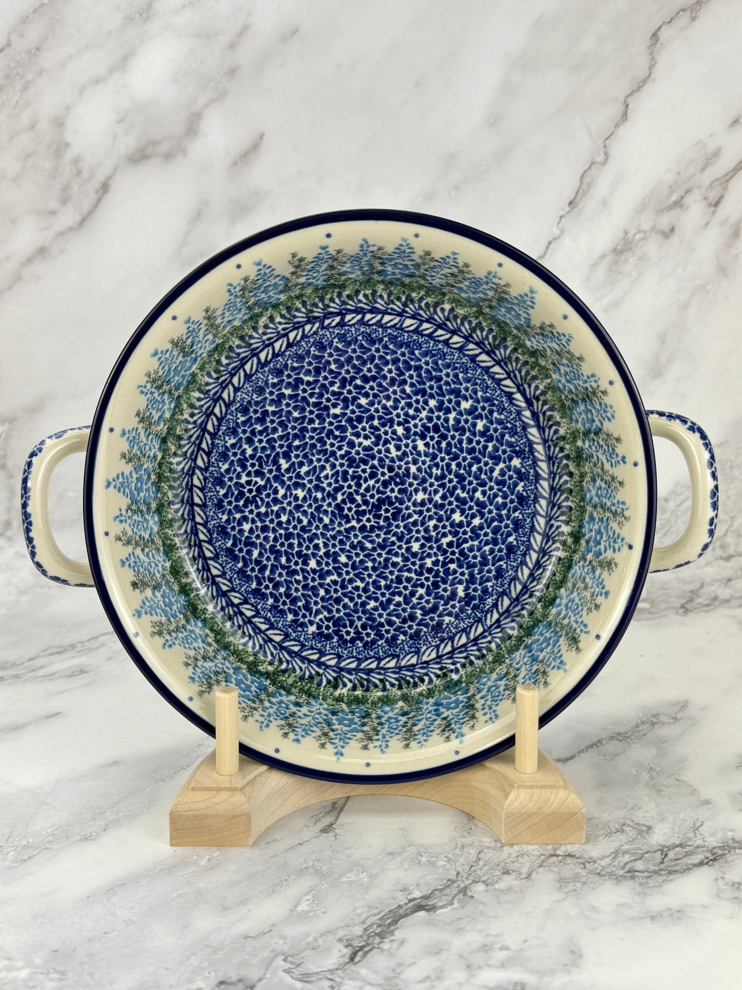 8" Round Baker With Handles - Shape 419 - Pattern 3279