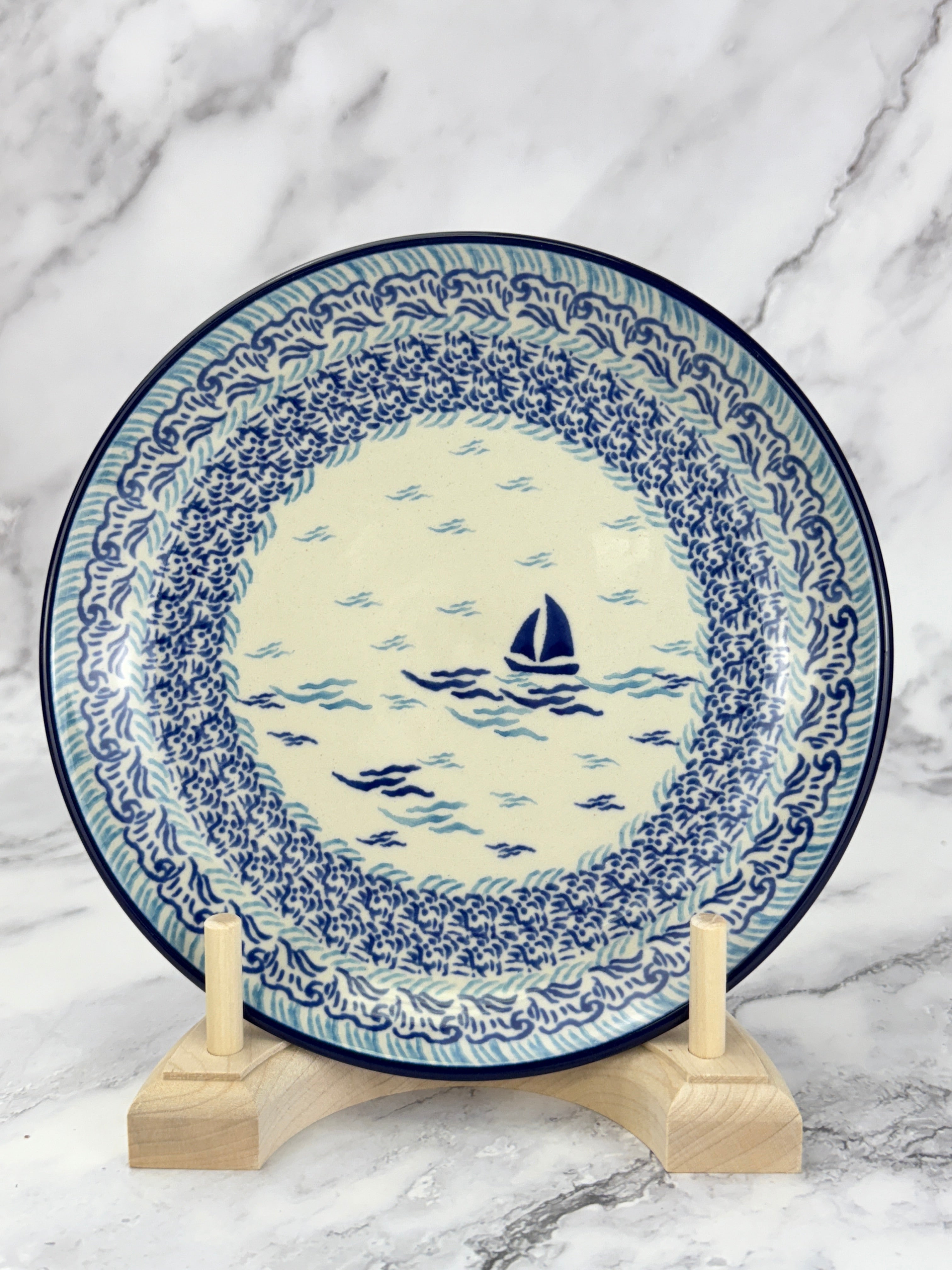 8” Dessert Plate - Shape 86 - Pattern 2931 – Polish Pottery Westlake