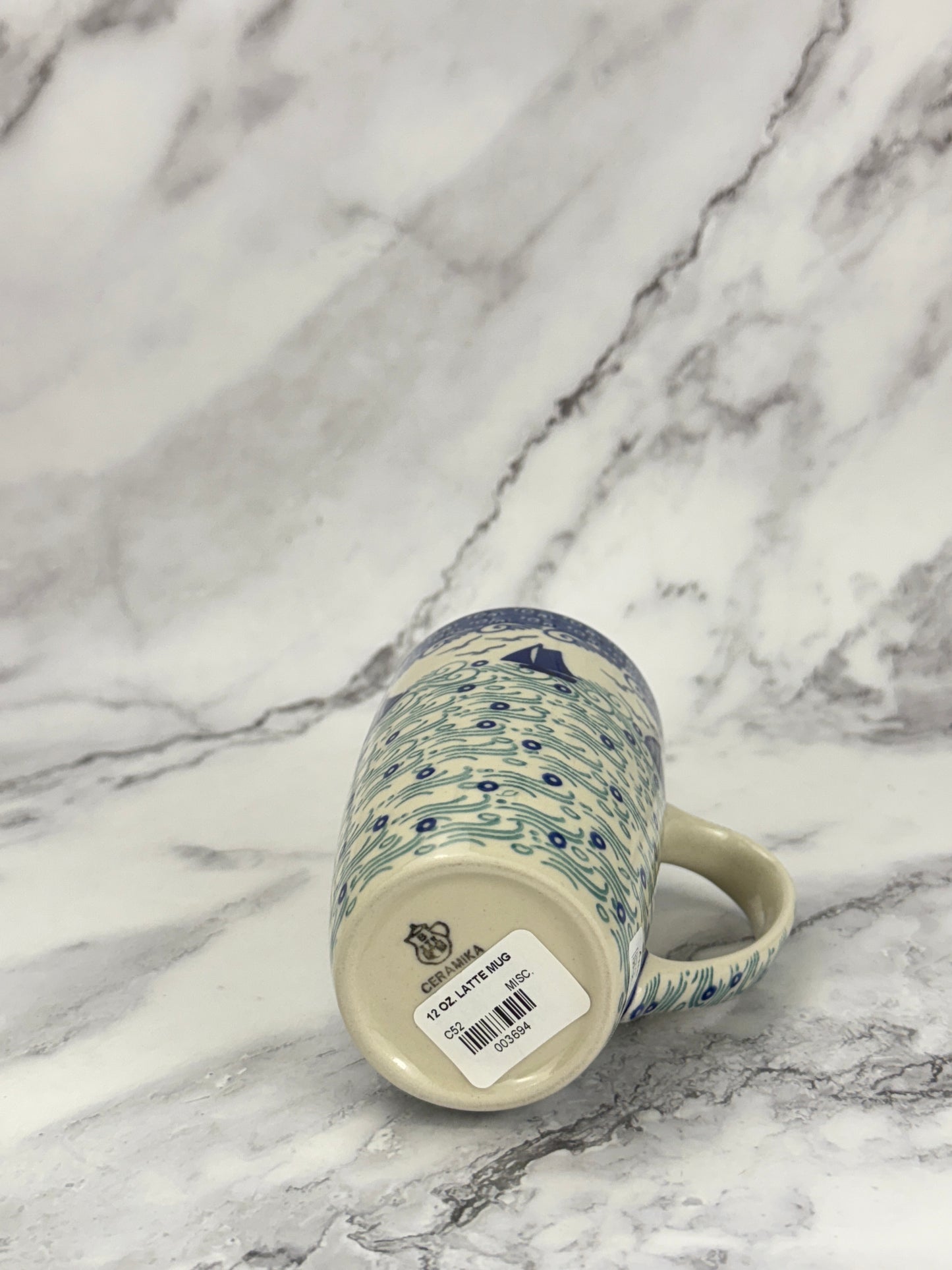 Latte Mug - Shape C52 - Pattern 2988