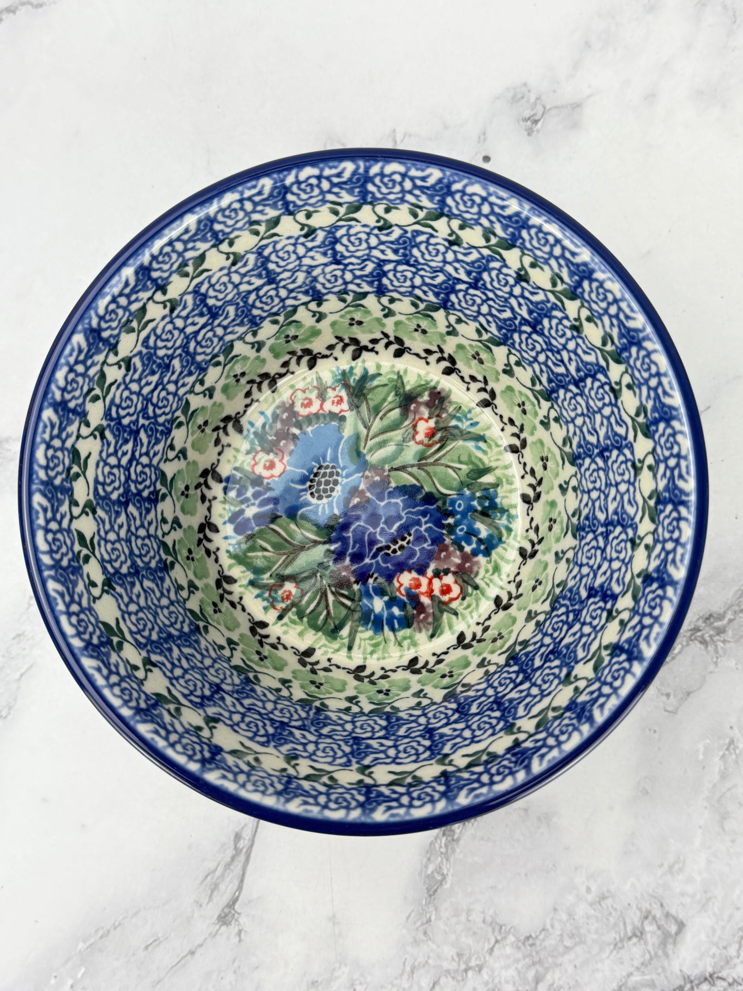 Straight Sided Unikat Bowl - Shape E96 - Pattern U4512