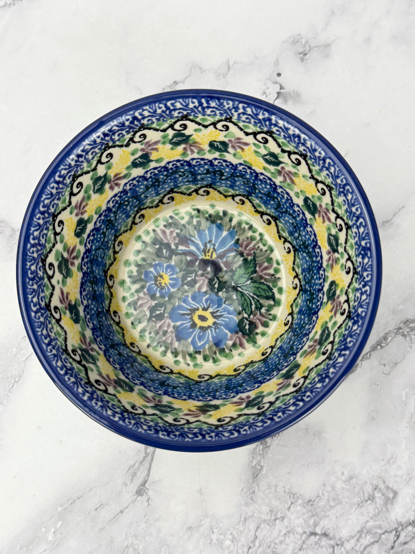 Straight Sided Unikat Bowl - Shape E96 - Pattern U4613