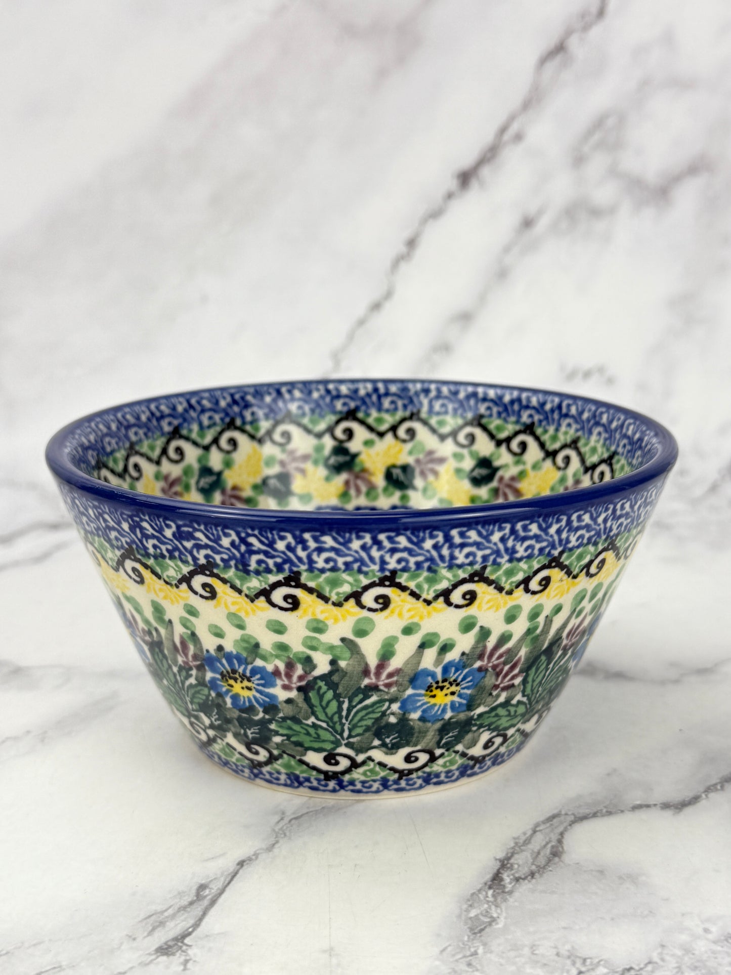 Straight Sided Unikat Bowl - Shape E96 - Pattern U4613