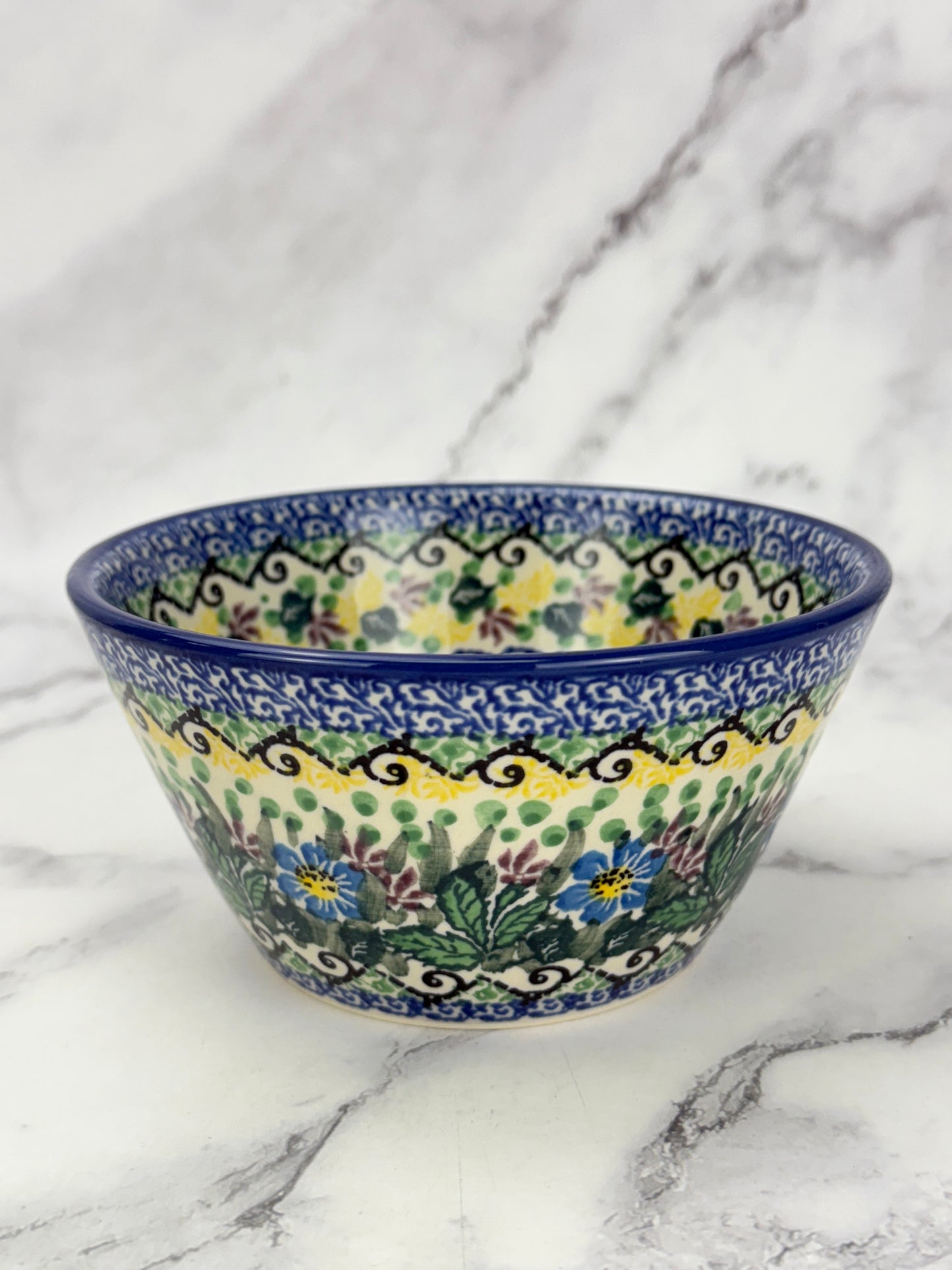 Straight Sided Unikat Bowl - Shape E96 - Pattern U4613