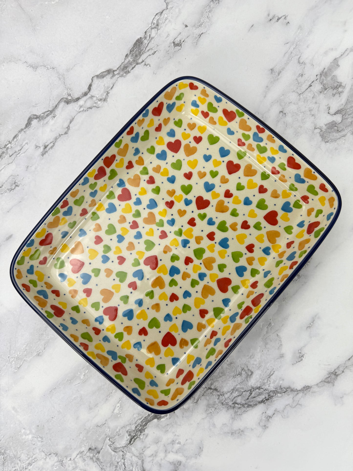 SALE Shallow Rectangular Baker - Shape 403 - Pattern U4833