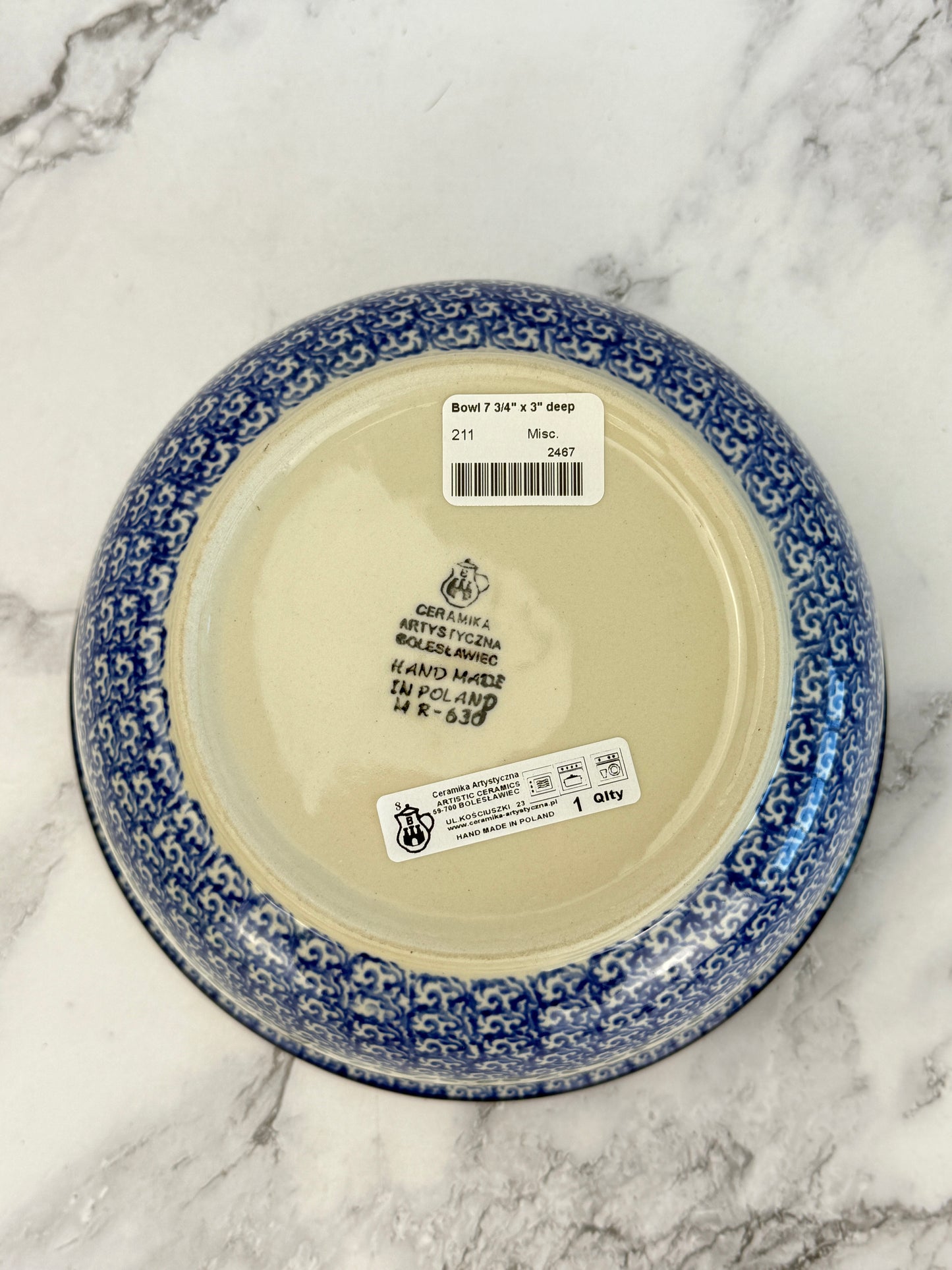 Mixing Bowl - Shape 211 - Pattern 2785