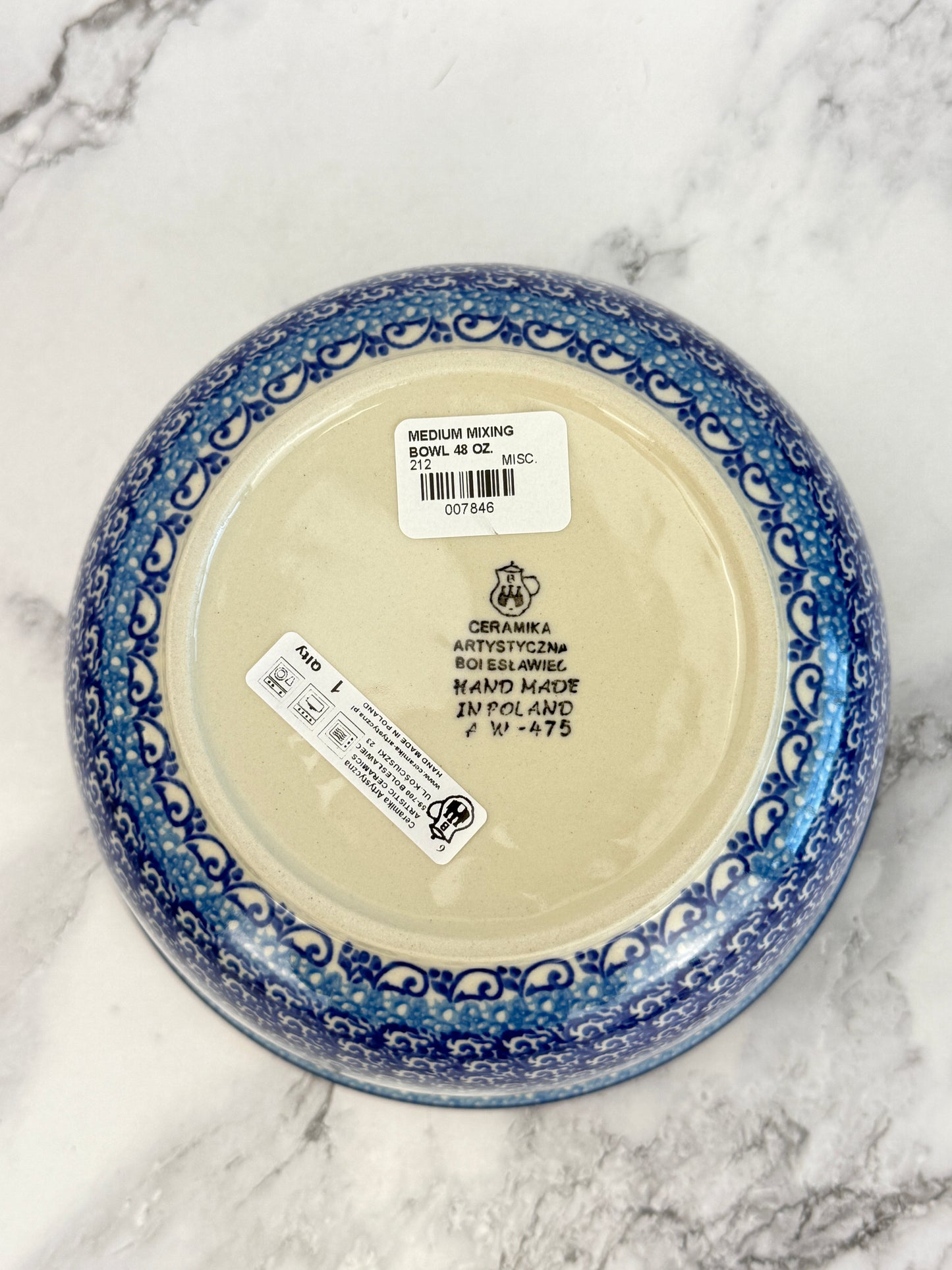 Mixing Bowl - Shape 212 - Pattern 2668