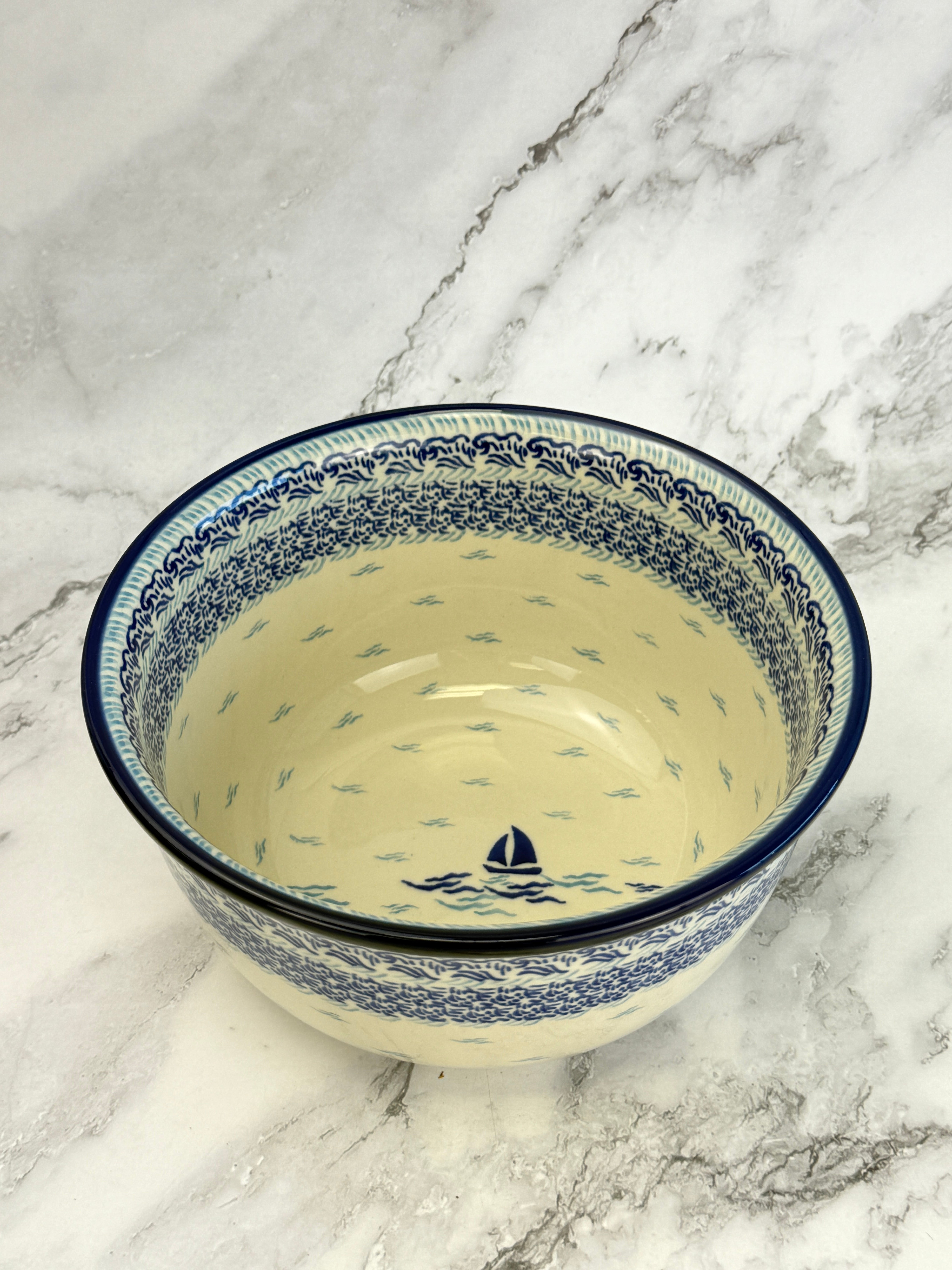 Mixing Bowl - Shape 214 - Pattern 2931 – Polish Pottery Westlake
