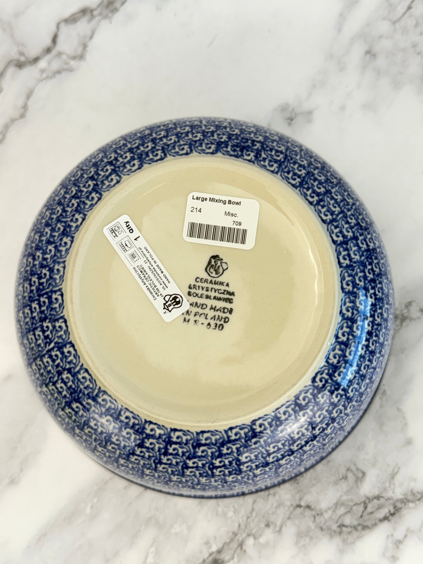 Mixing Bowl - Shape 214 - Pattern 2785